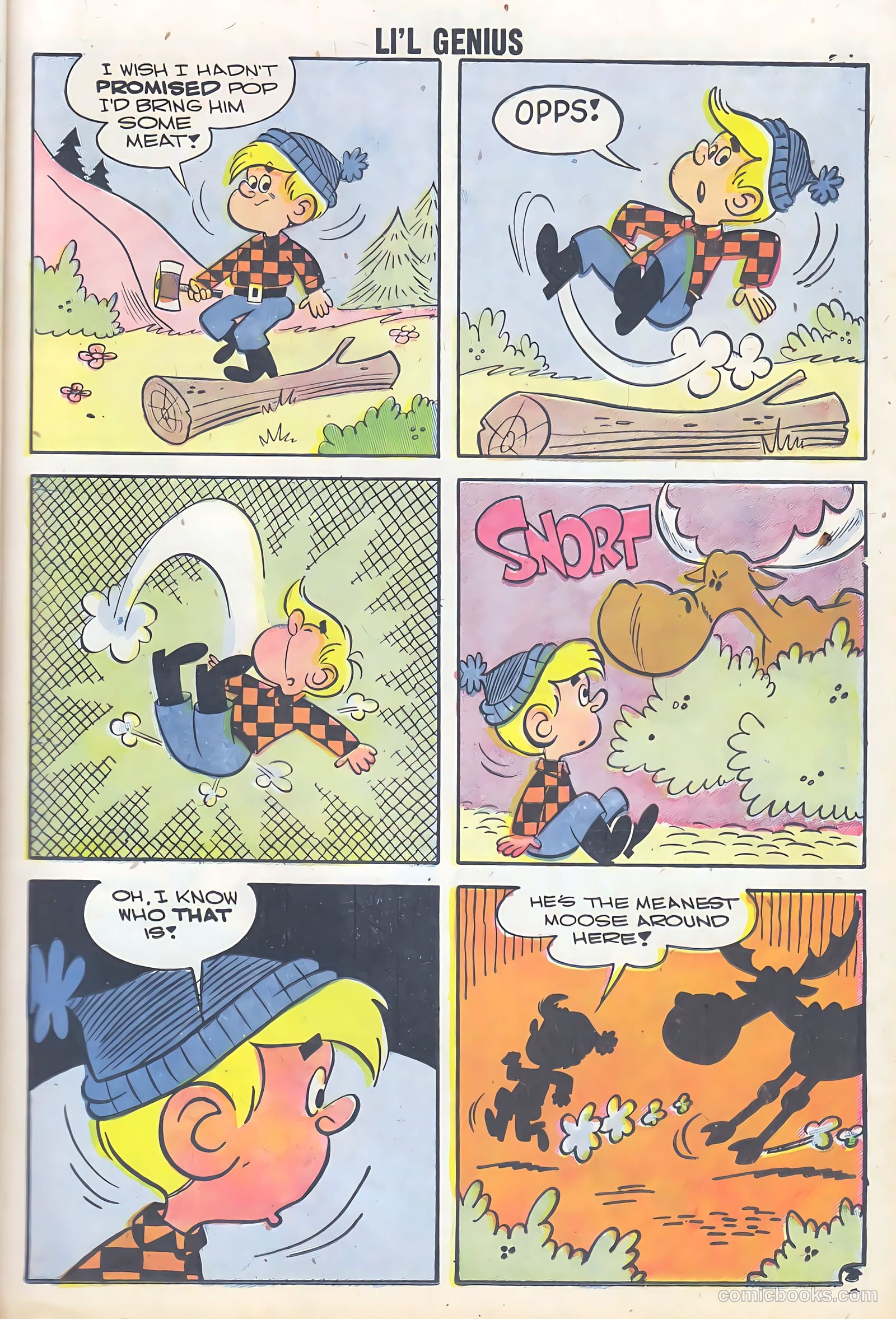 Li'l Genius #17 (1958) — page 31 of 68