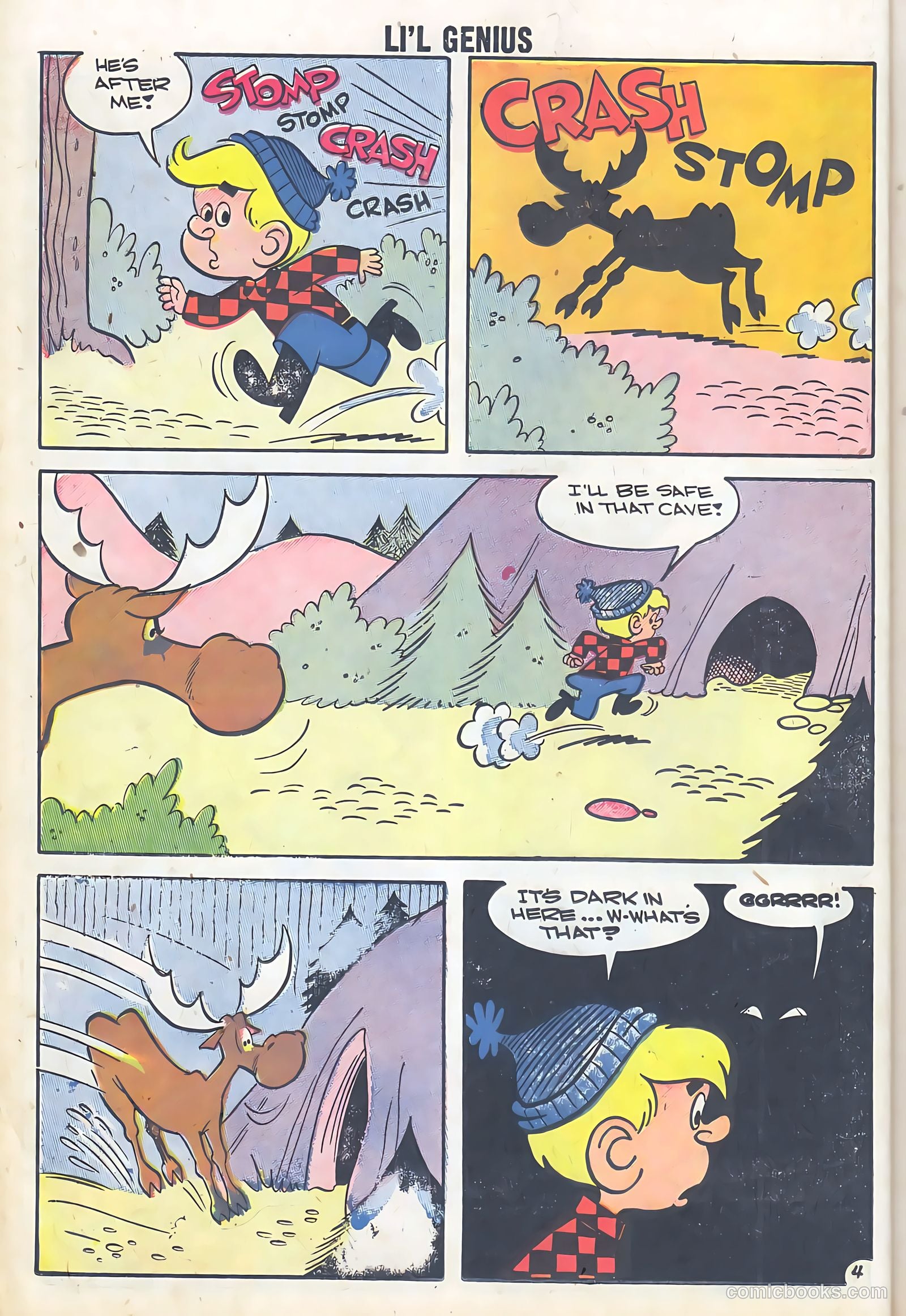 Li'l Genius #17 (1958) — page 32 of 68