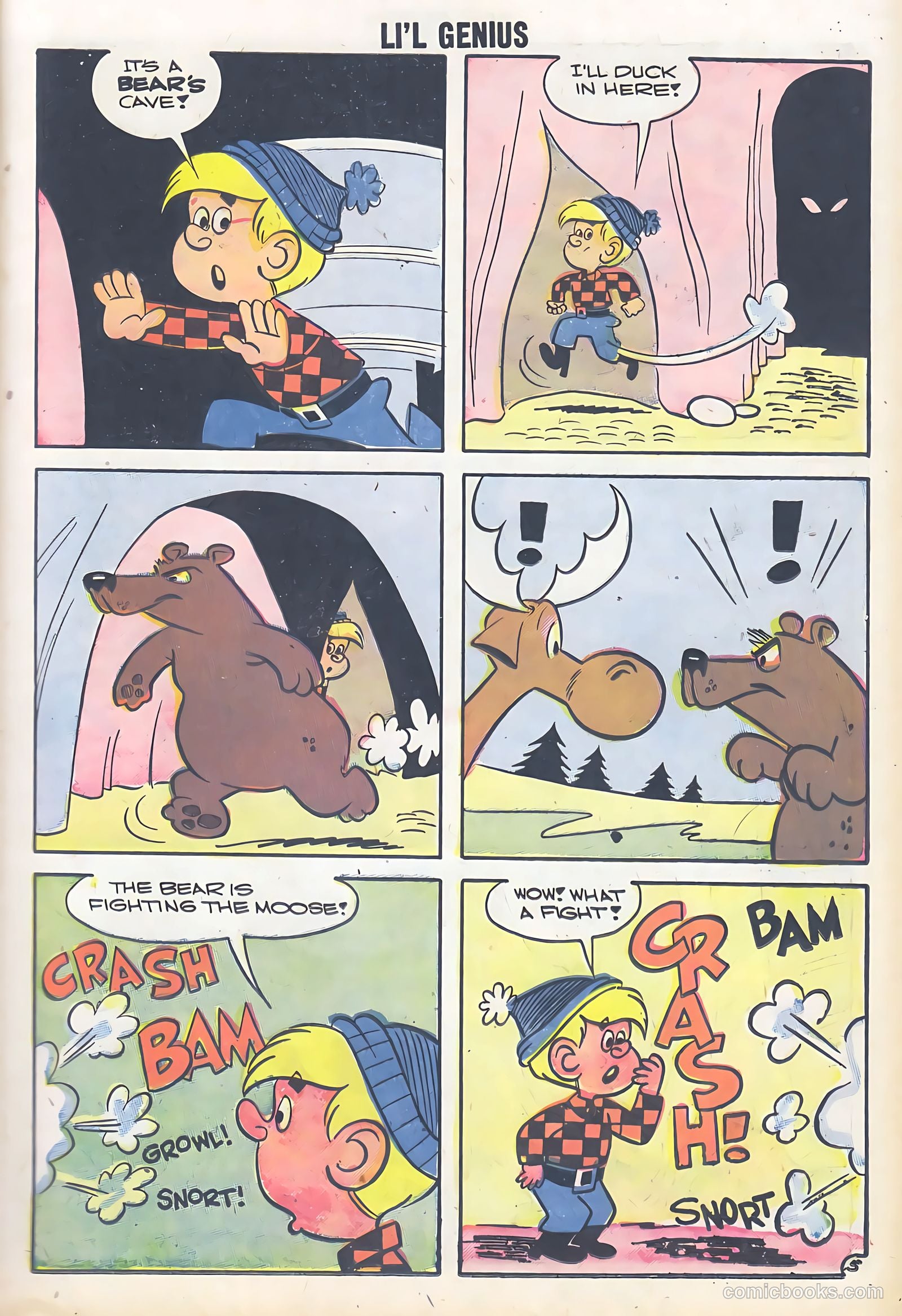 Li'l Genius #17 (1958) — page 33 of 68