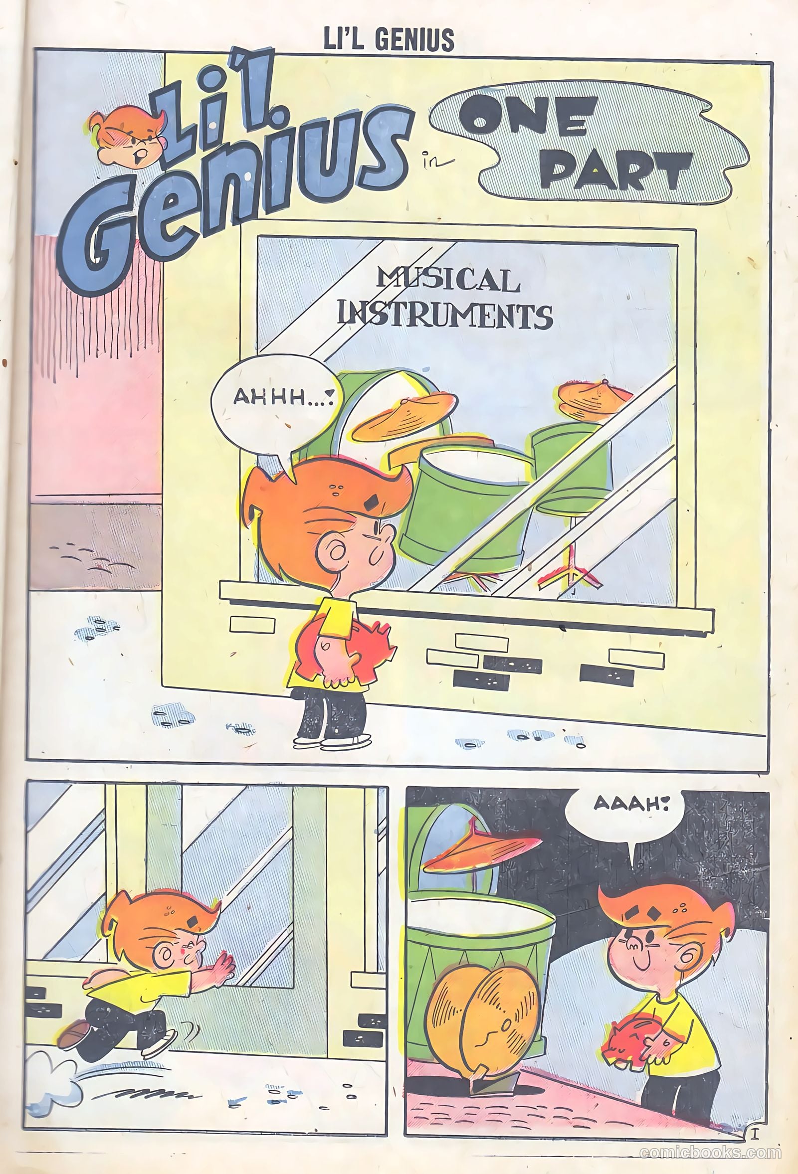 Li'l Genius #17 (1958) — page 35 of 68