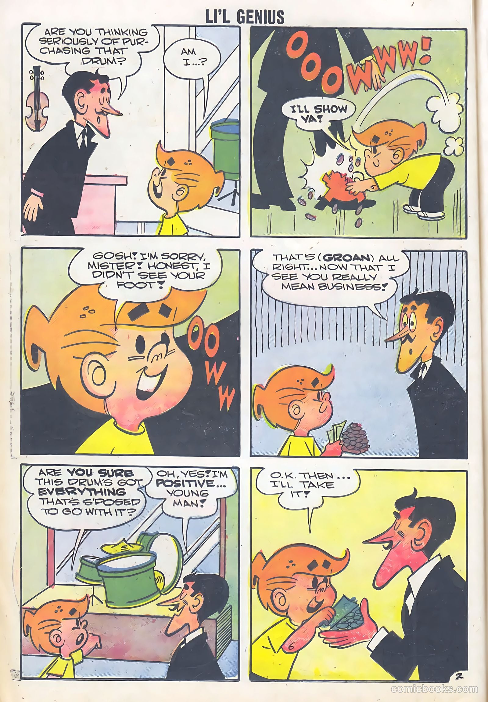 Li'l Genius #17 (1958) — page 36 of 68