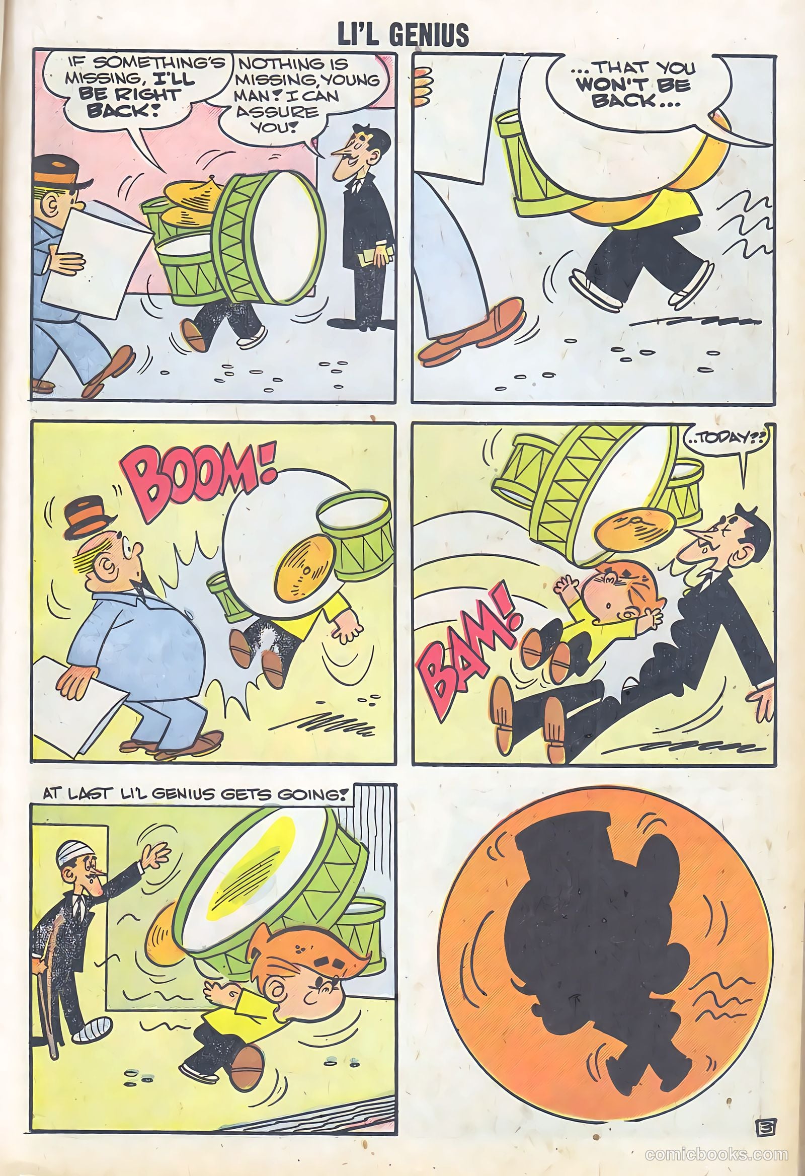 Li'l Genius #17 (1958) — page 37 of 68
