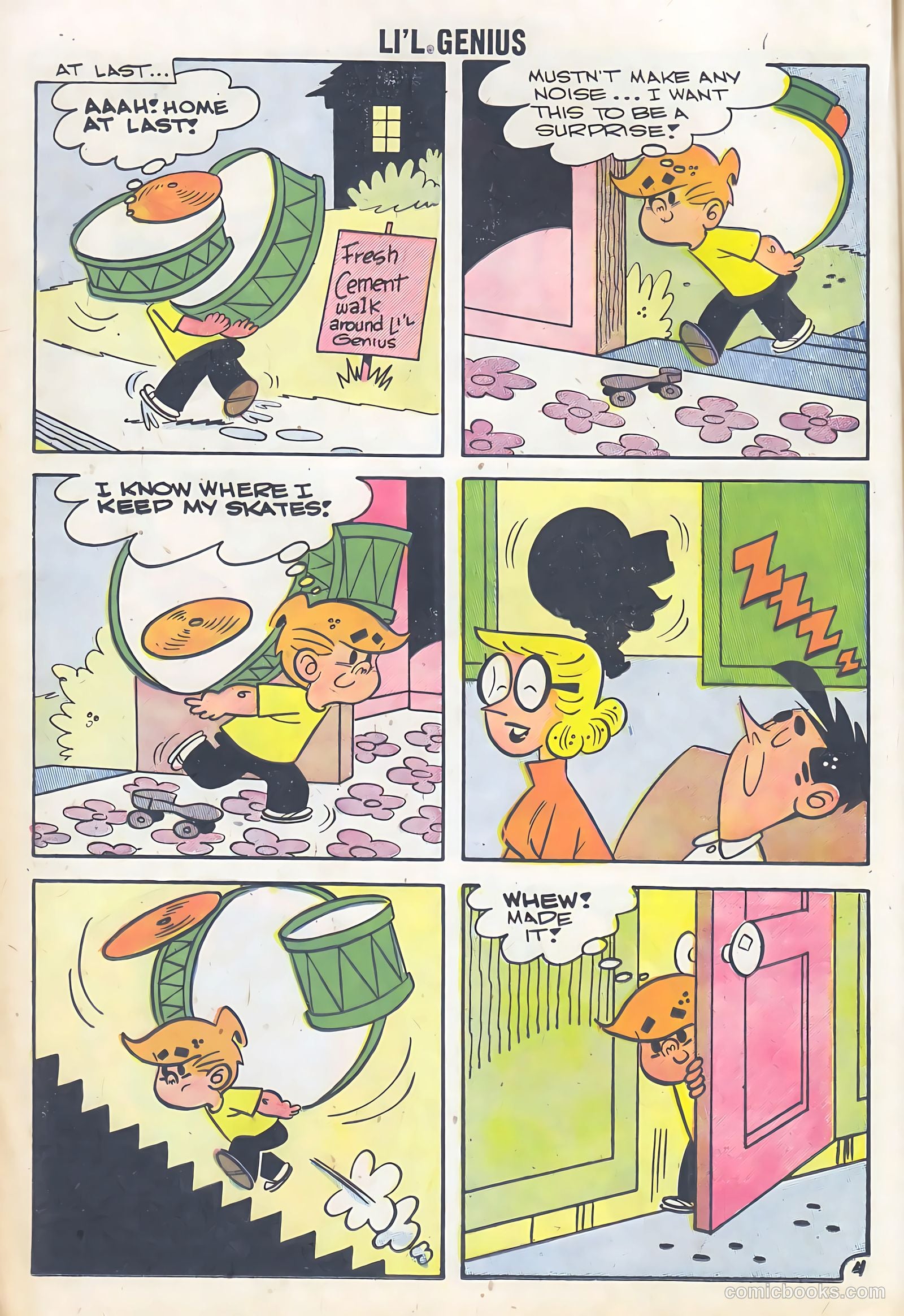 Li'l Genius #17 (1958) — page 38 of 68