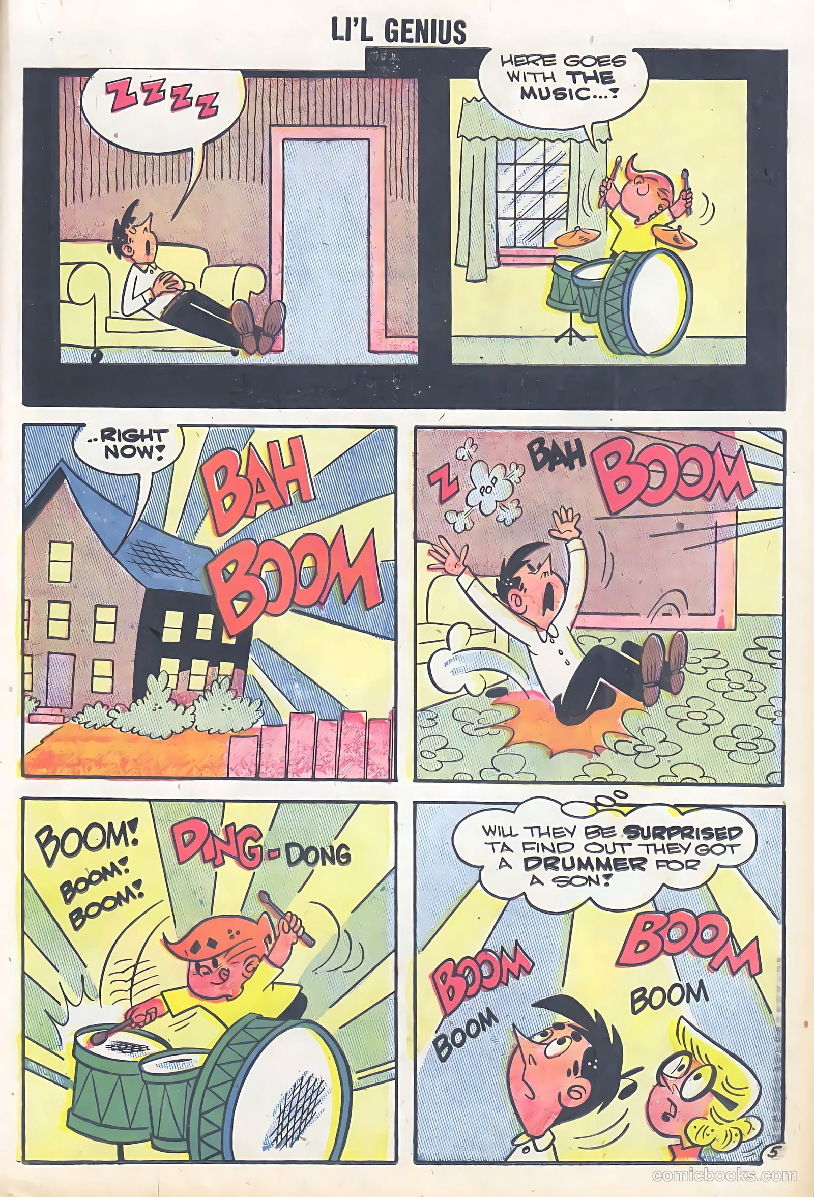 Li'l Genius #17 (1958) — page 39 of 68