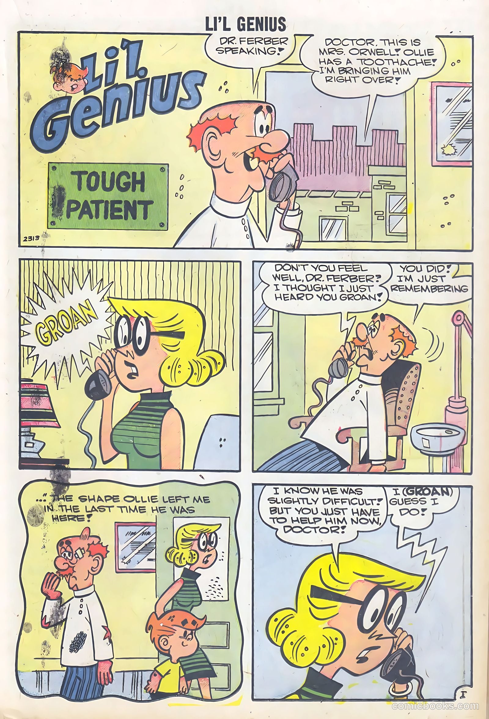 Li'l Genius #17 (1958) — page 41 of 68