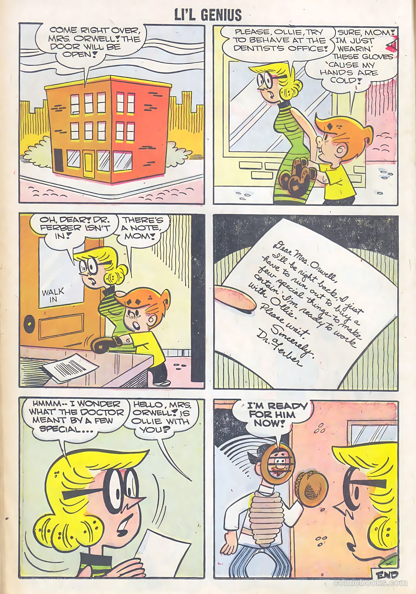 Li'l Genius #17 (1958) — page 42 of 68