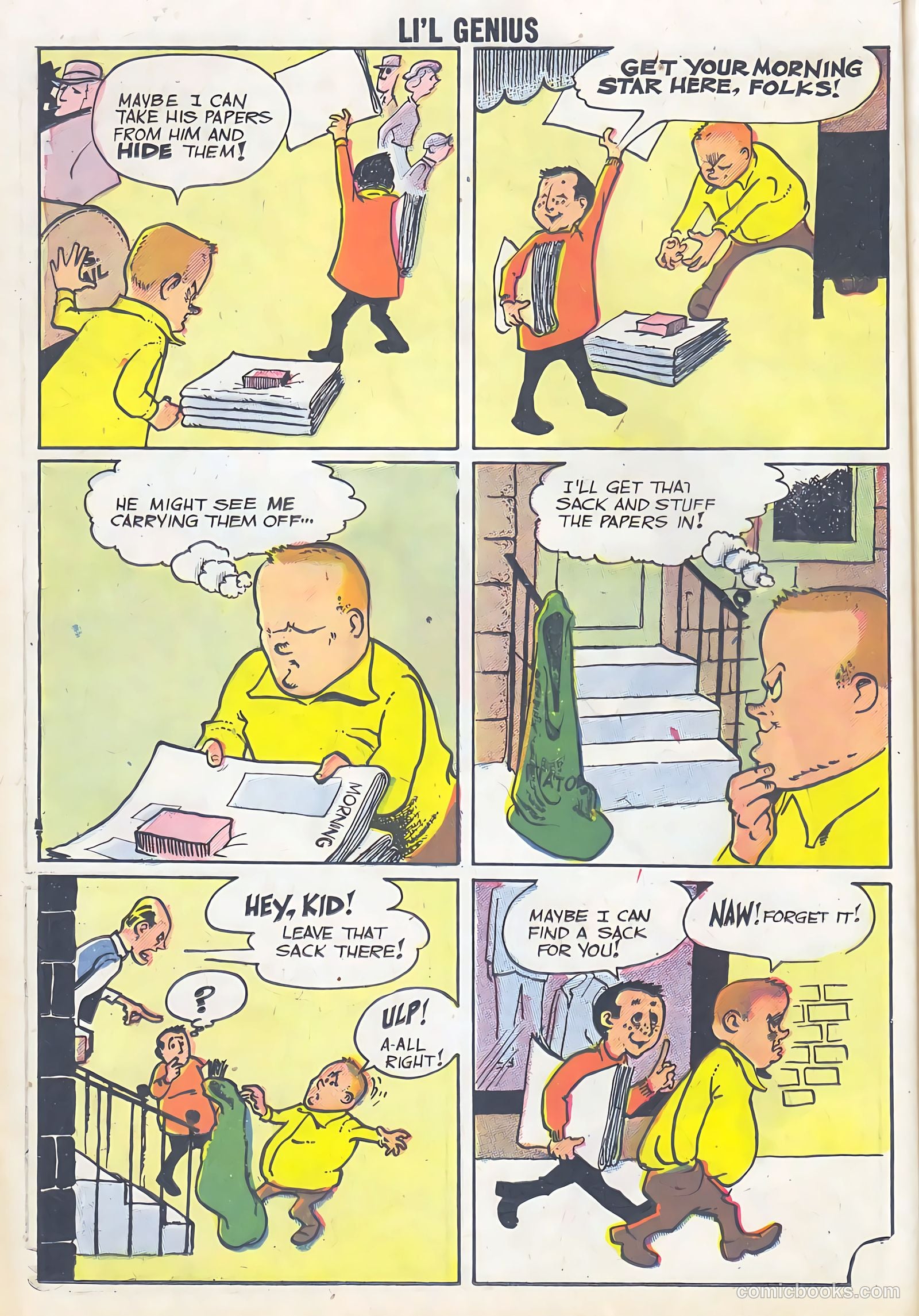 Li'l Genius #17 (1958) — page 44 of 68