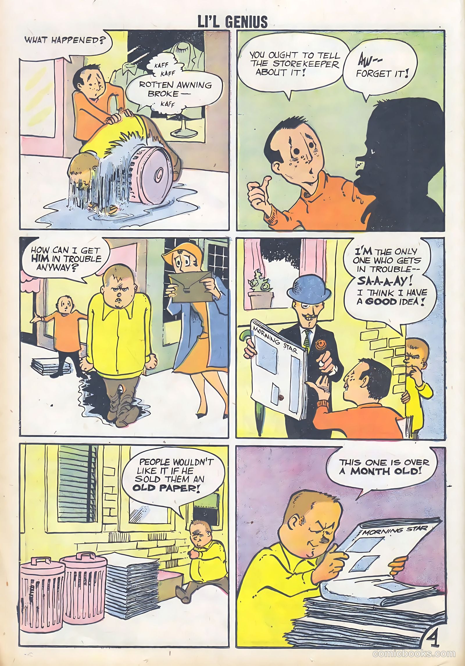 Li'l Genius #17 (1958) — page 46 of 68