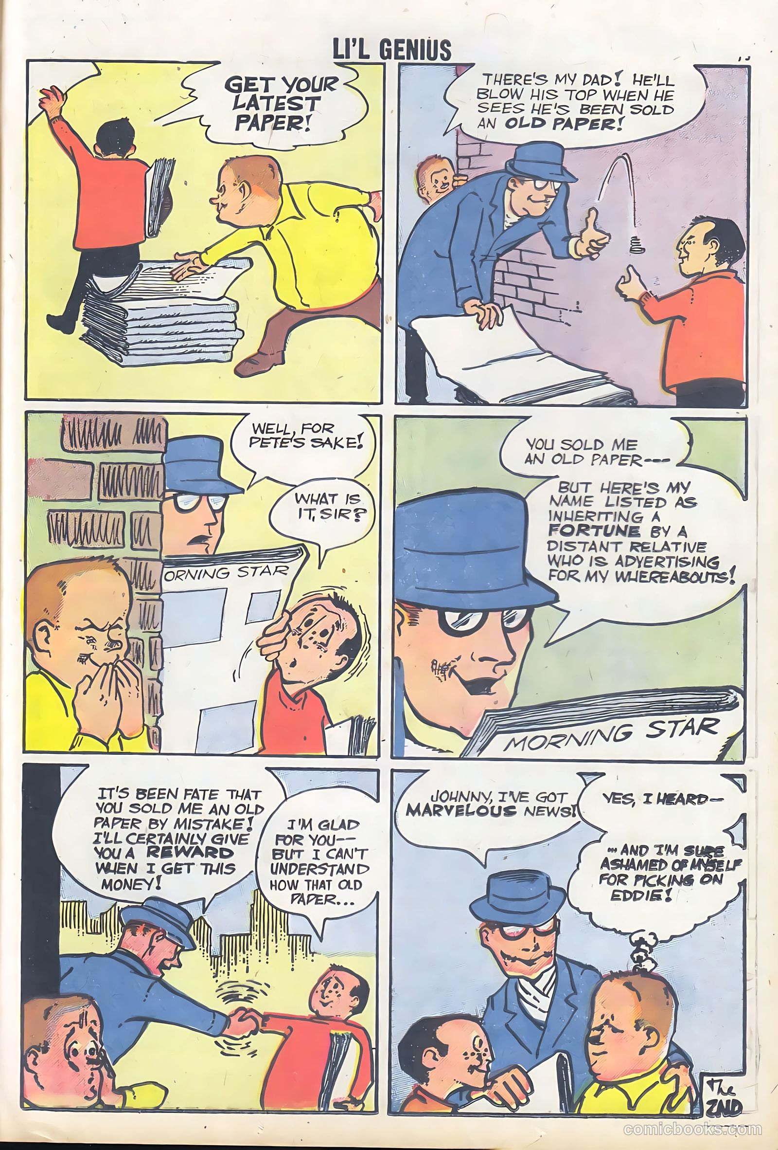 Li'l Genius #17 (1958) — page 47 of 68