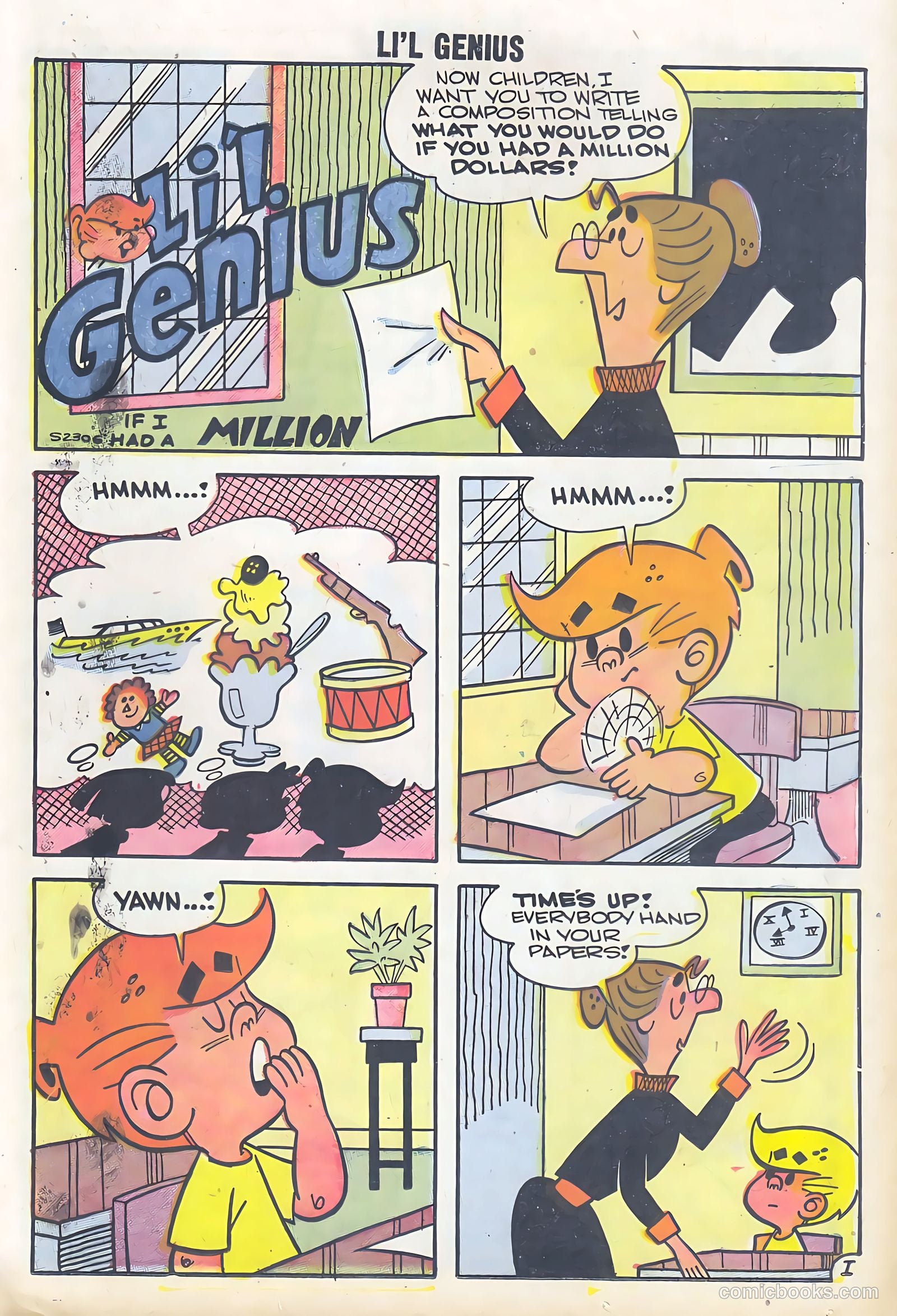 Li'l Genius #17 (1958) — page 49 of 68
