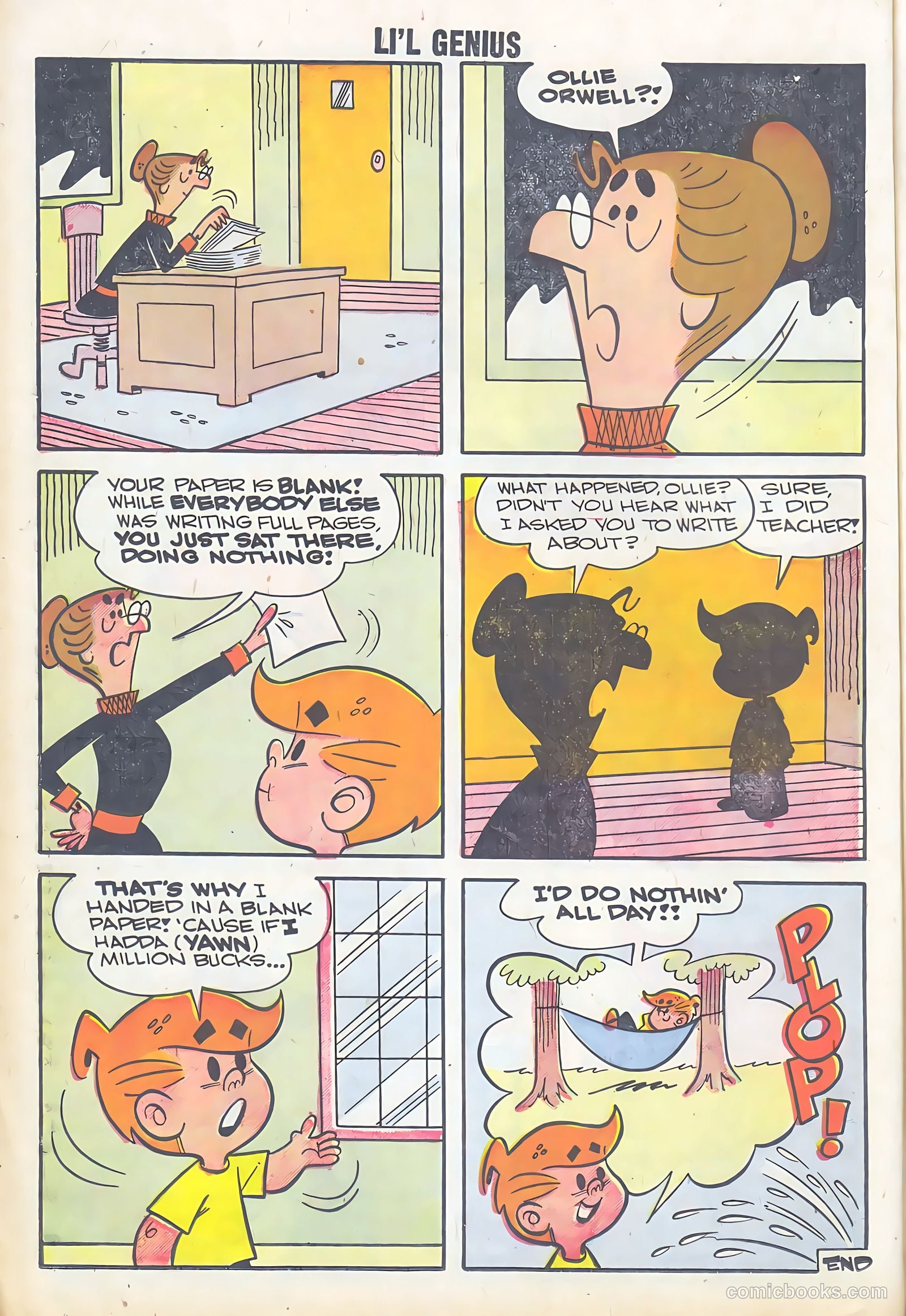 Li'l Genius #17 (1958) — page 50 of 68