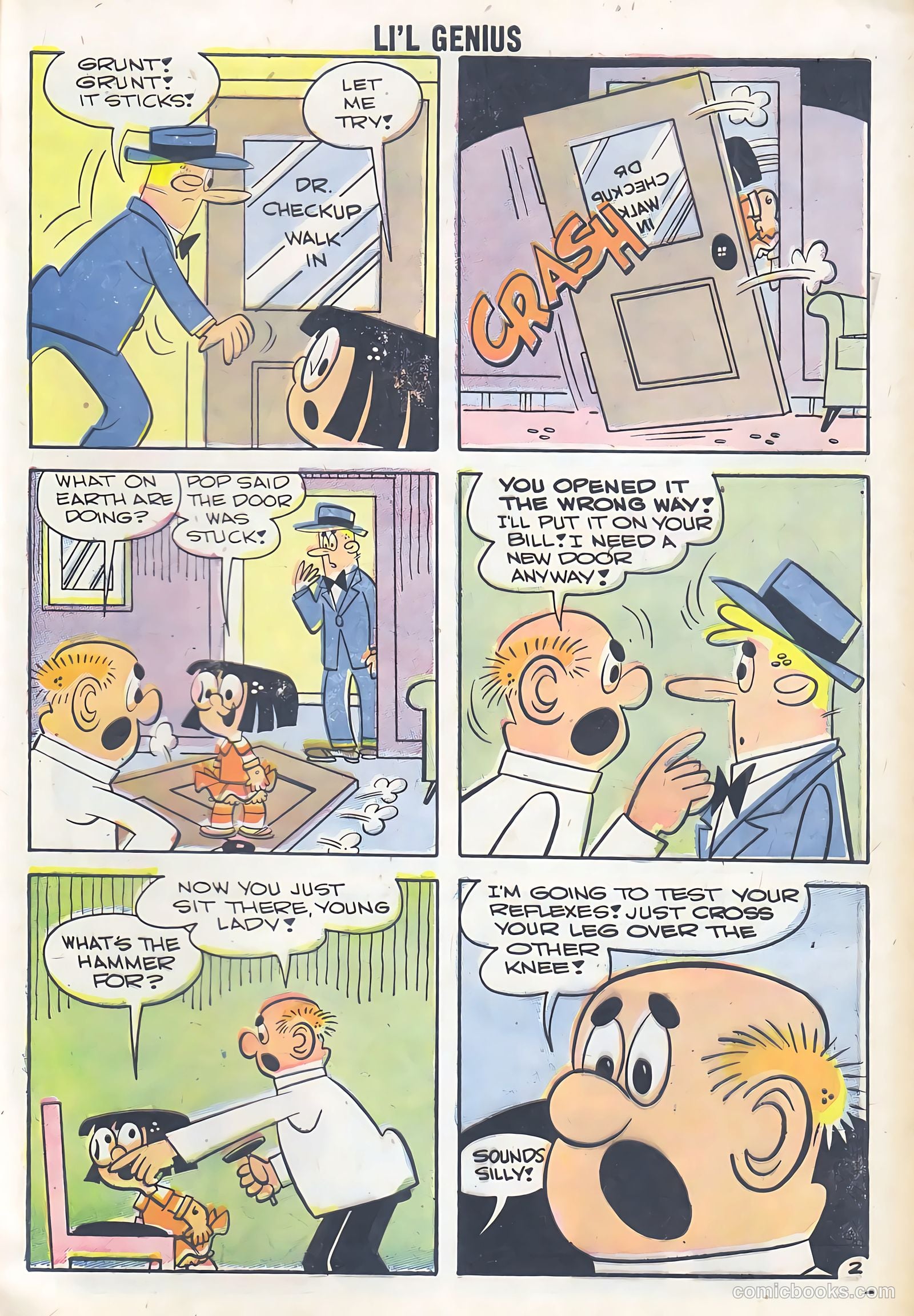 Li'l Genius #17 (1958) — page 55 of 68