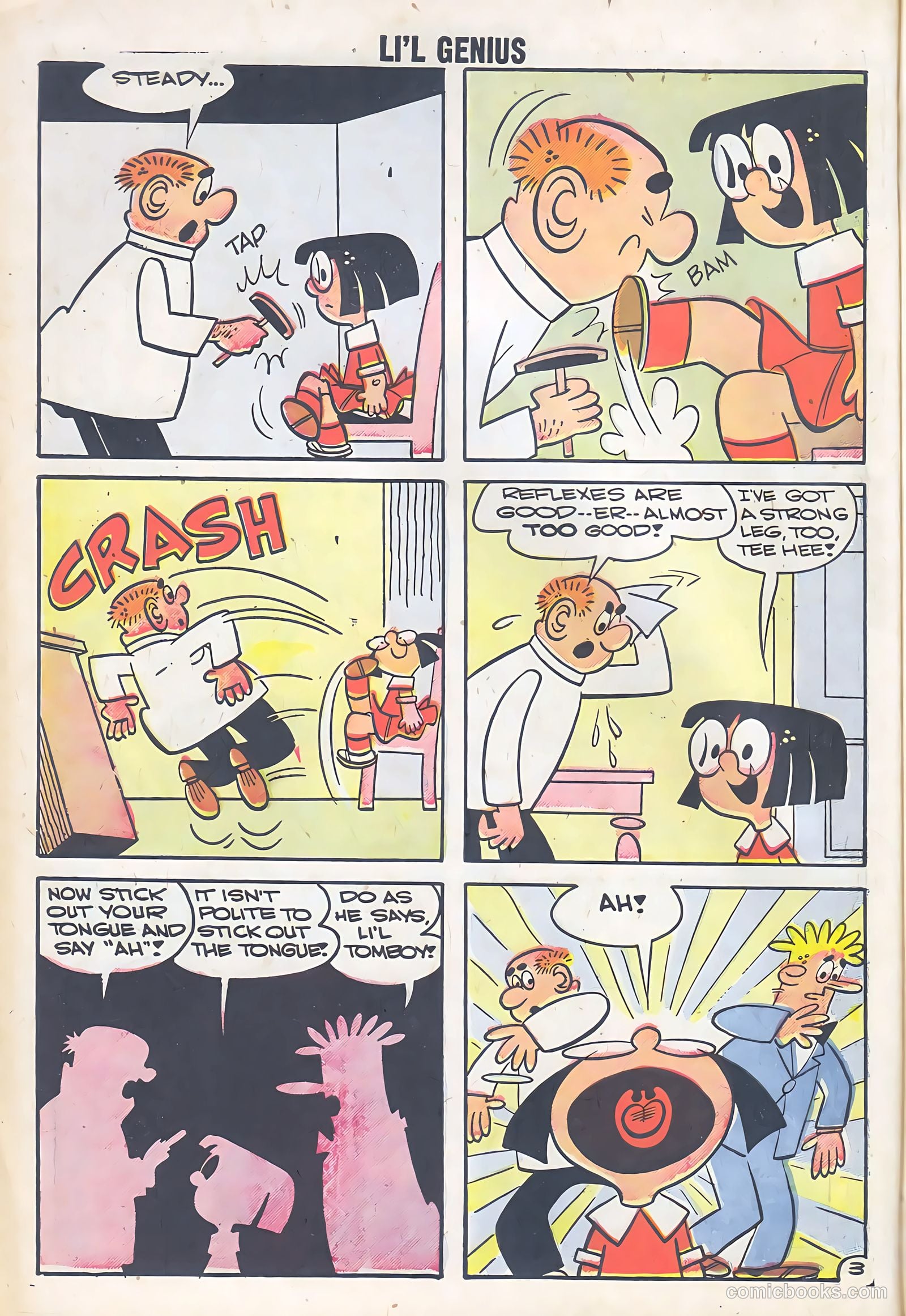 Li'l Genius #17 (1958) — page 56 of 68