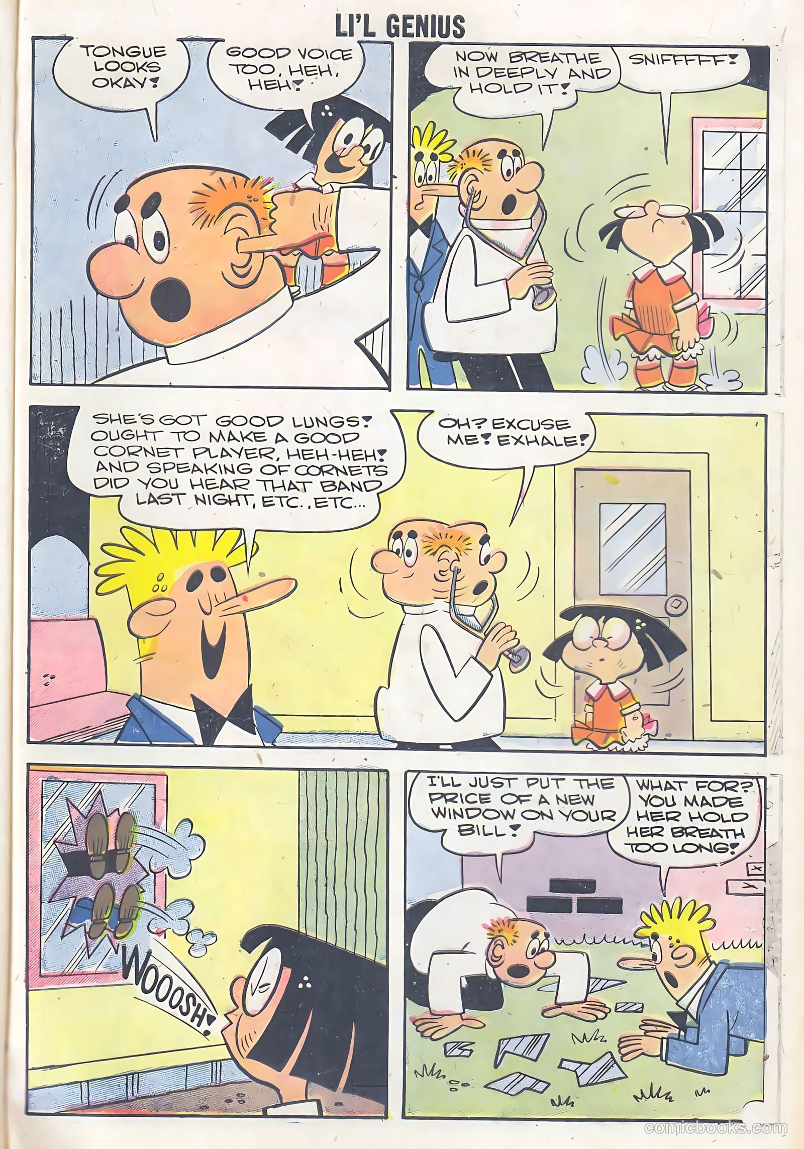 Li'l Genius #17 (1958) — page 57 of 68