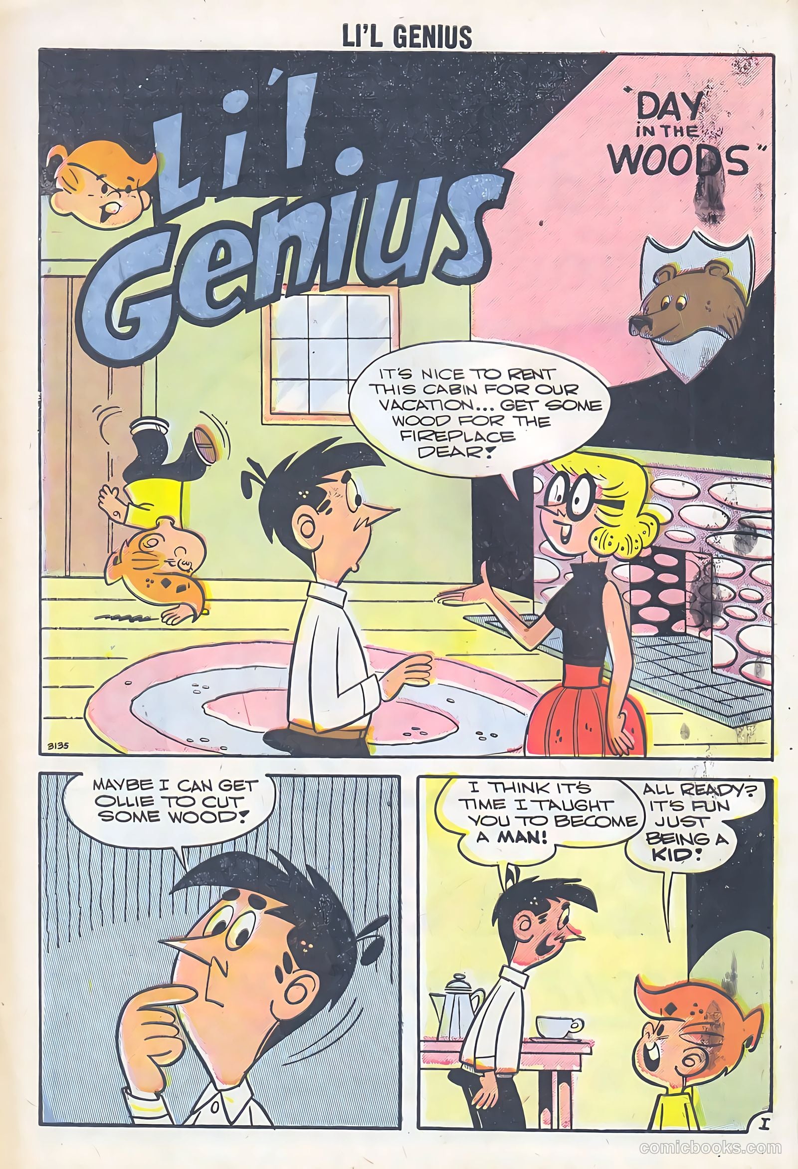 Li'l Genius #17 (1958) — page 60 of 68