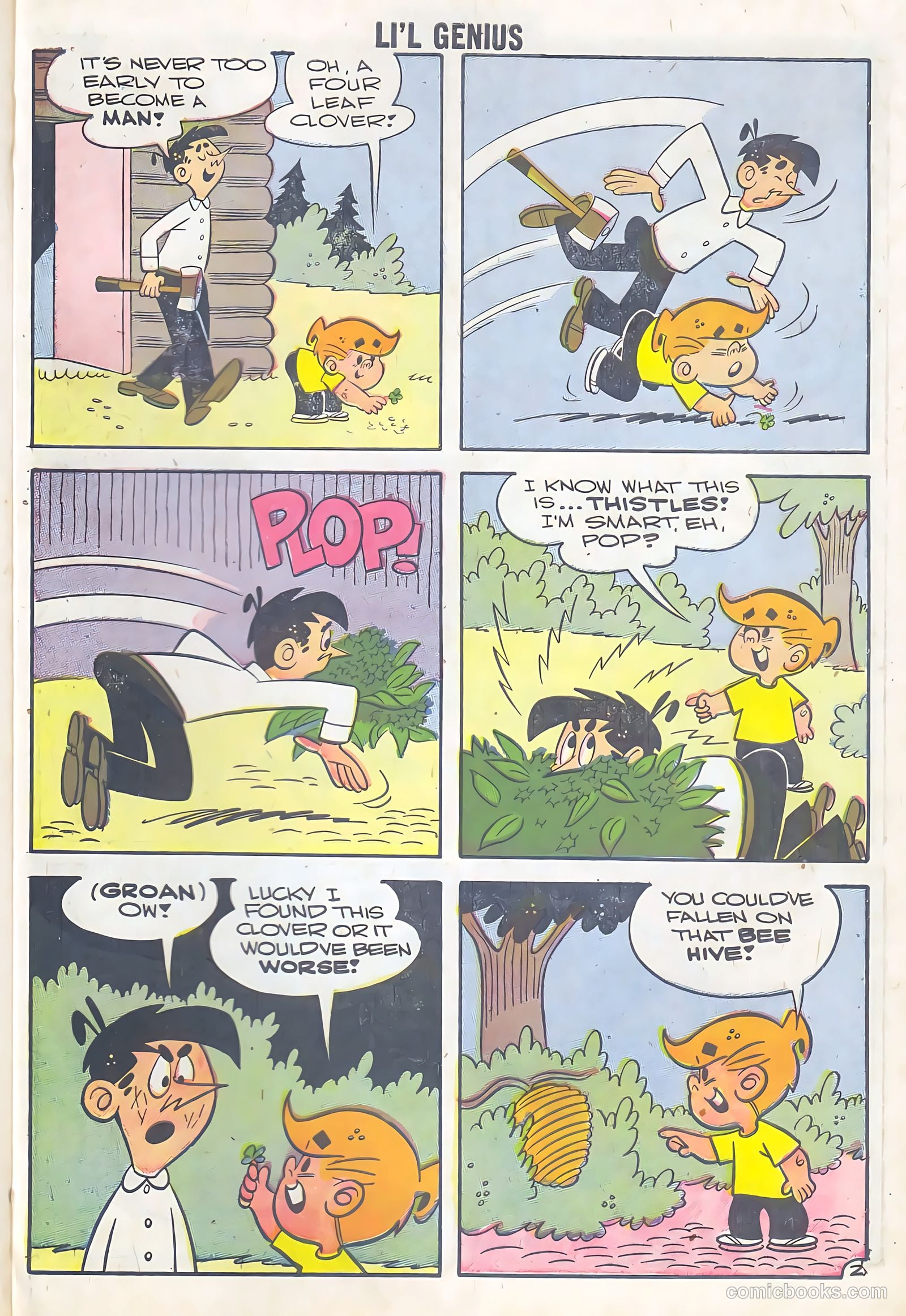 Li'l Genius #17 (1958) — page 61 of 68