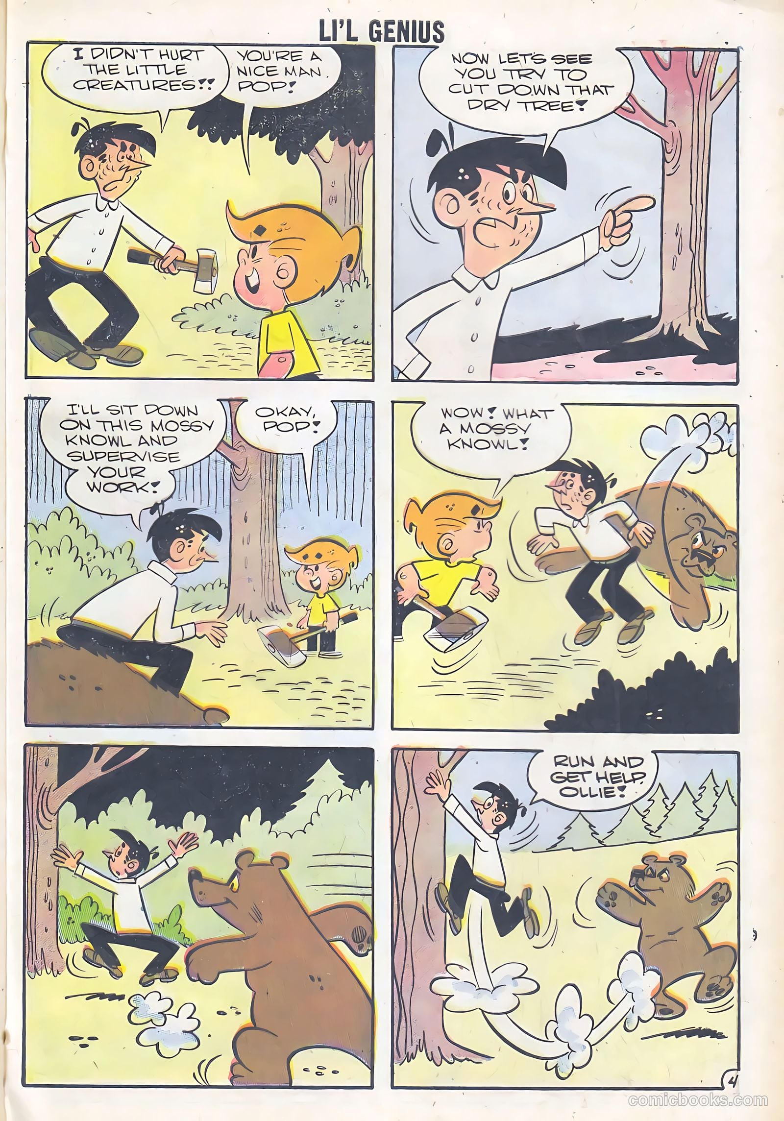 Li'l Genius #17 (1958) — page 63 of 68