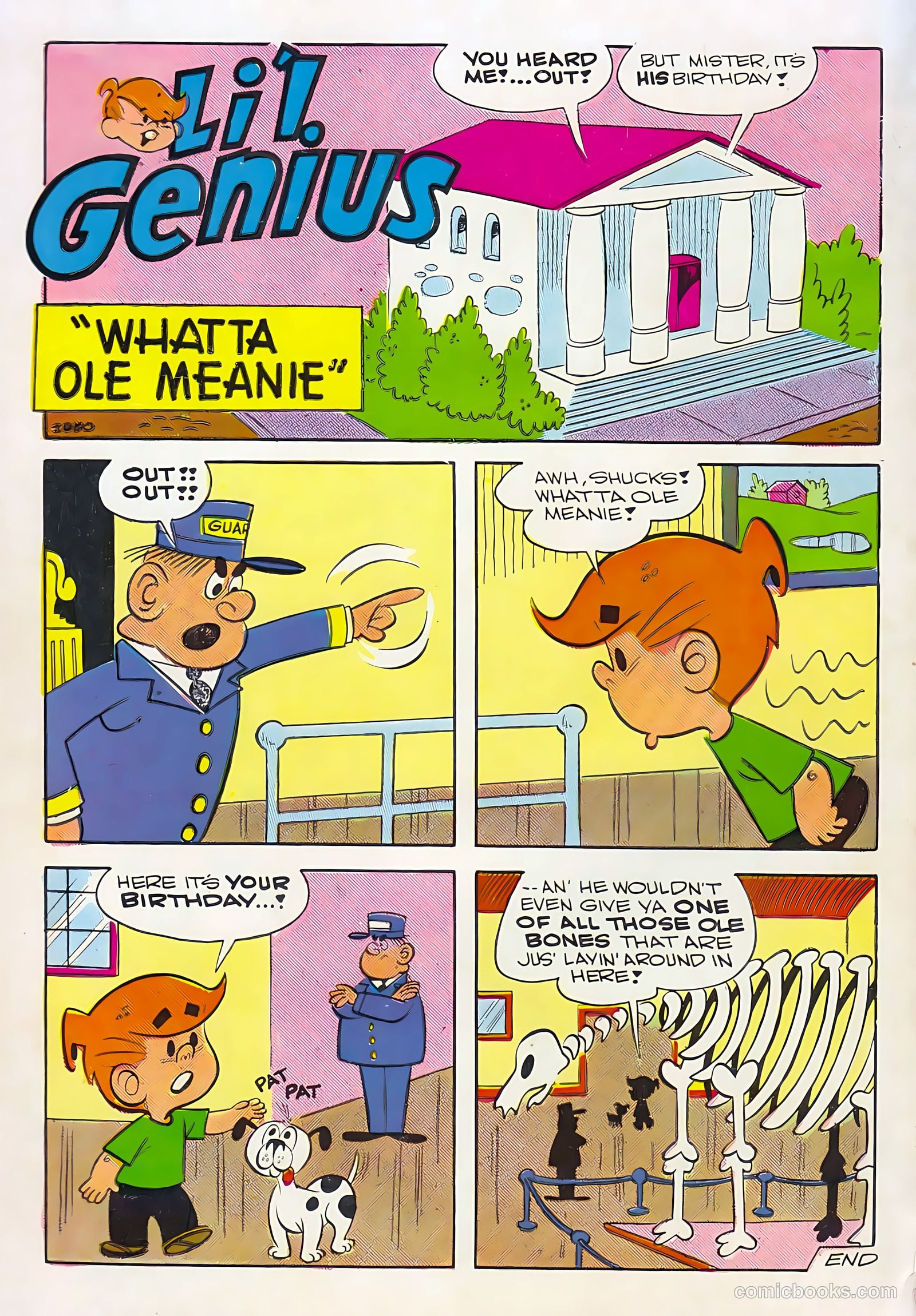 Li'l Genius #17 (1958) — page 68 of 68