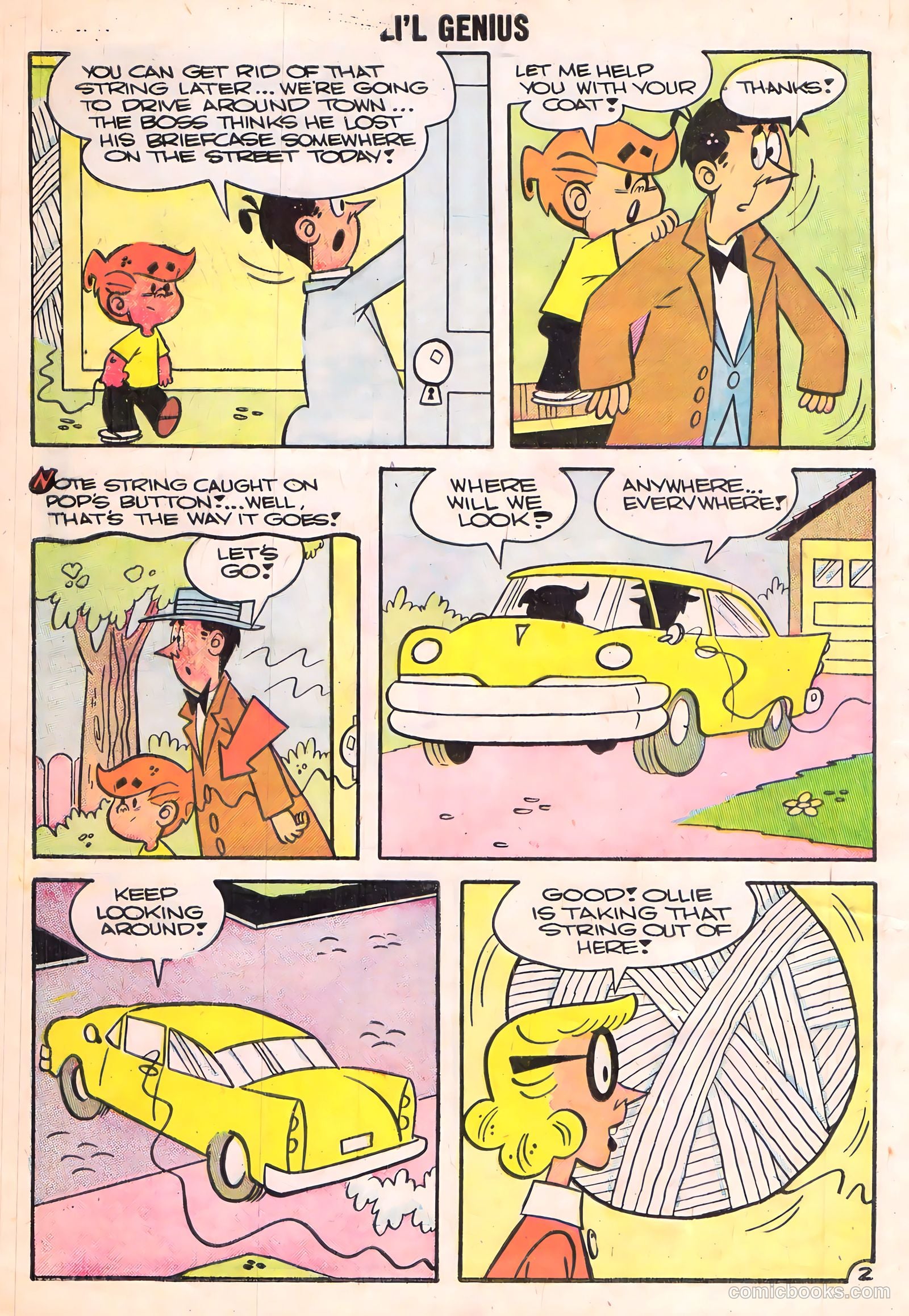 Li'l Genius #19 (1958) — page 4 of 36