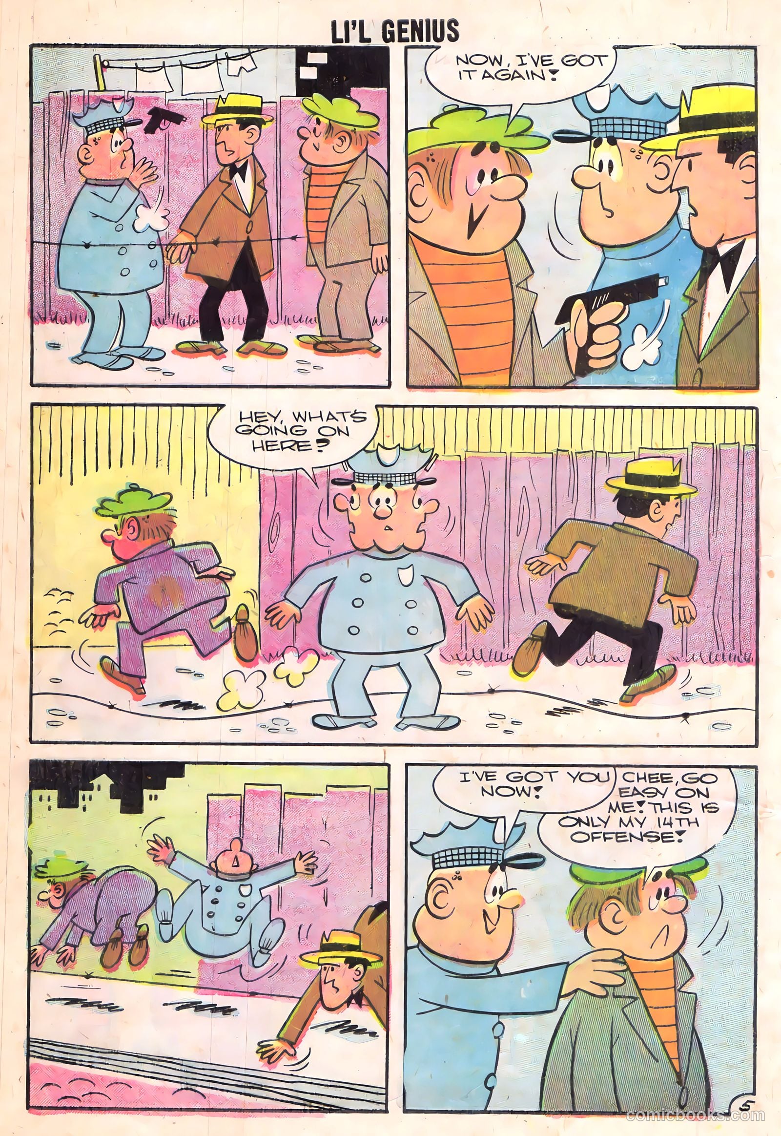 Li'l Genius #19 (1958) — page 8 of 36
