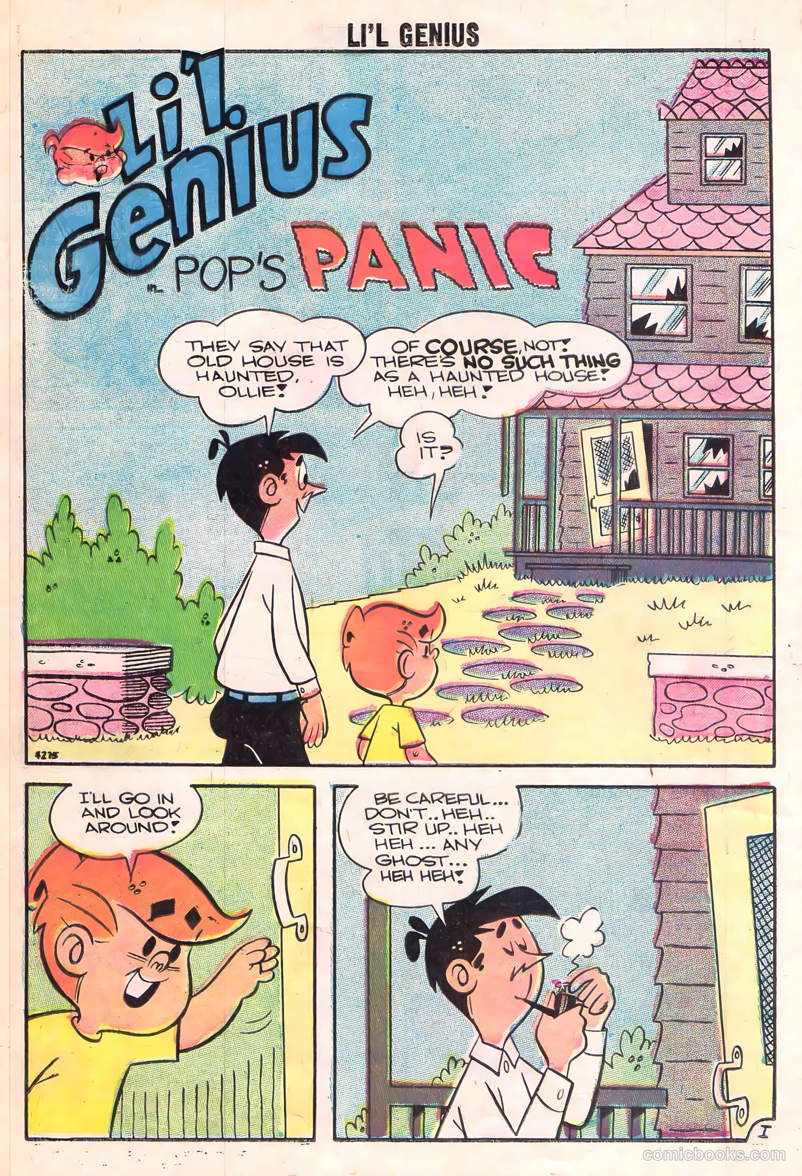 Li'l Genius #19 (1958) — page 12 of 36