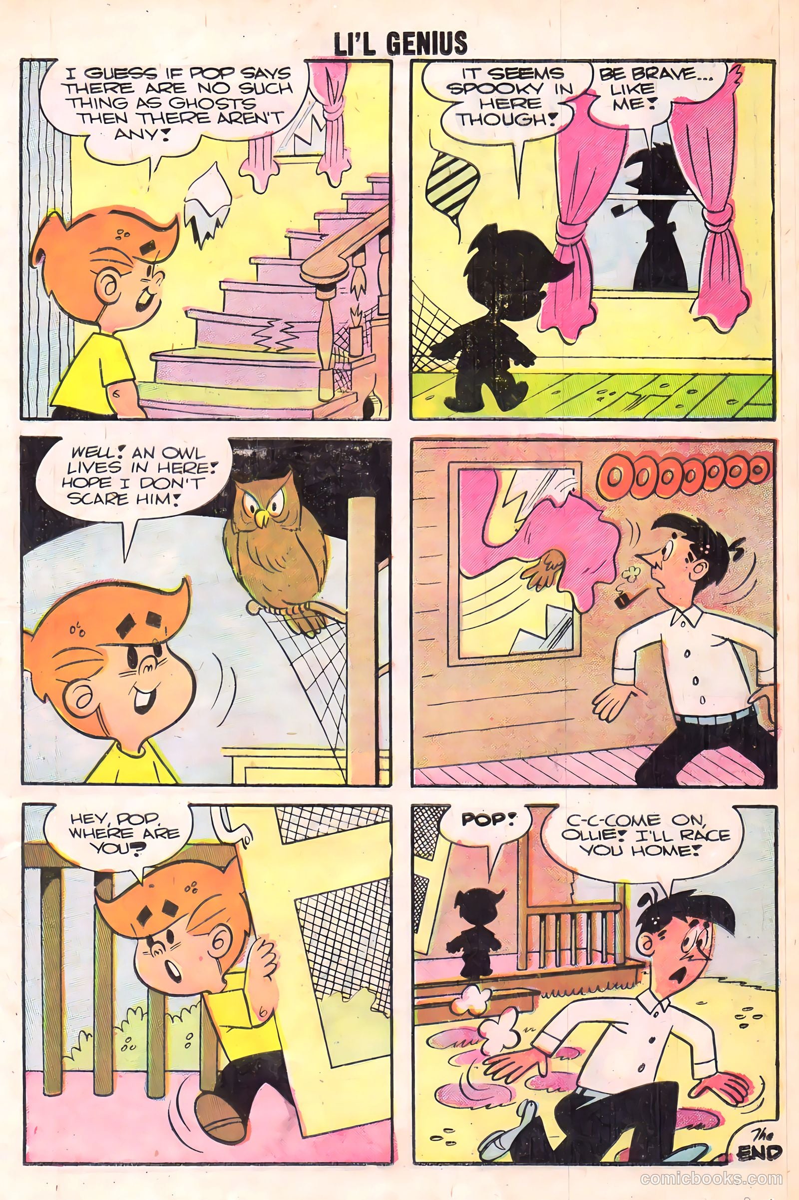Li'l Genius #19 (1958) — page 13 of 36