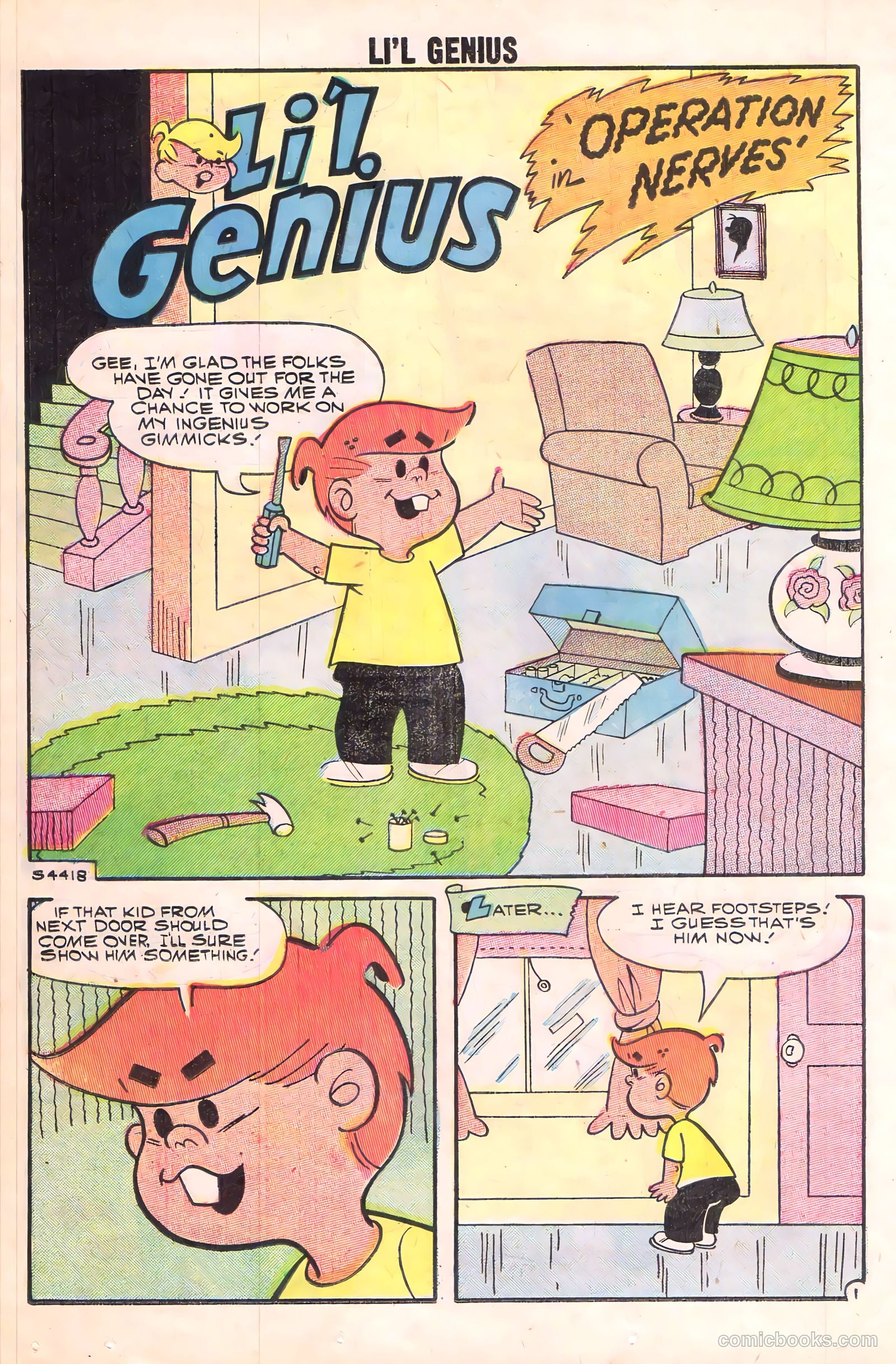 Li'l Genius #19 (1958) — page 14 of 36