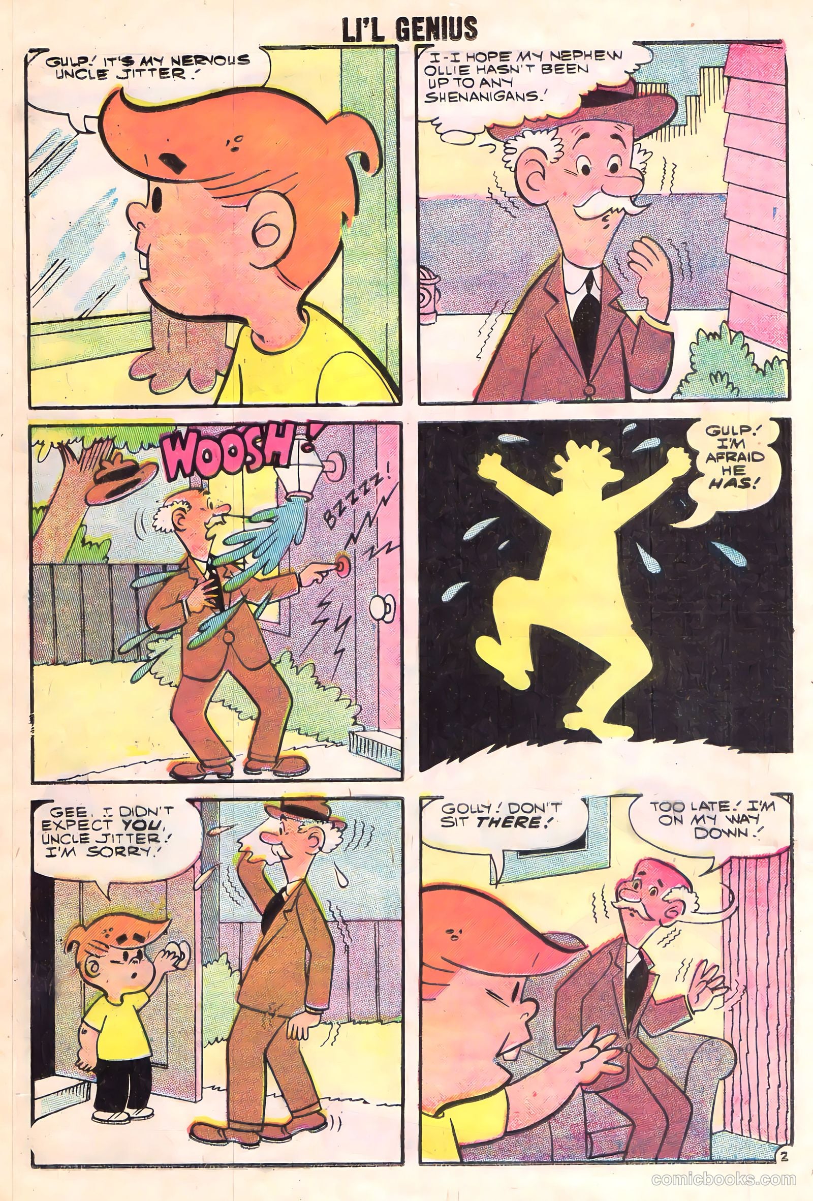 Li'l Genius #19 (1958) — page 16 of 36