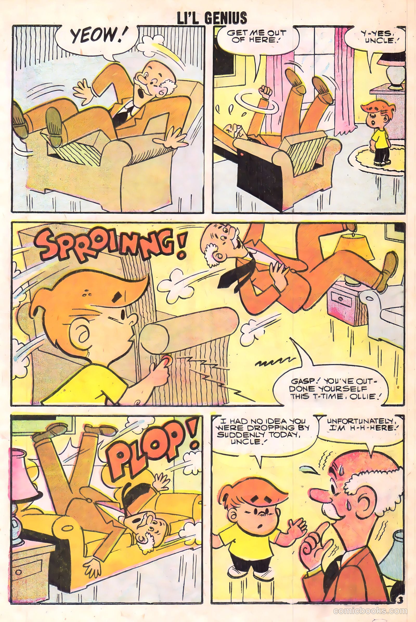 Li'l Genius #19 (1958) — page 17 of 36