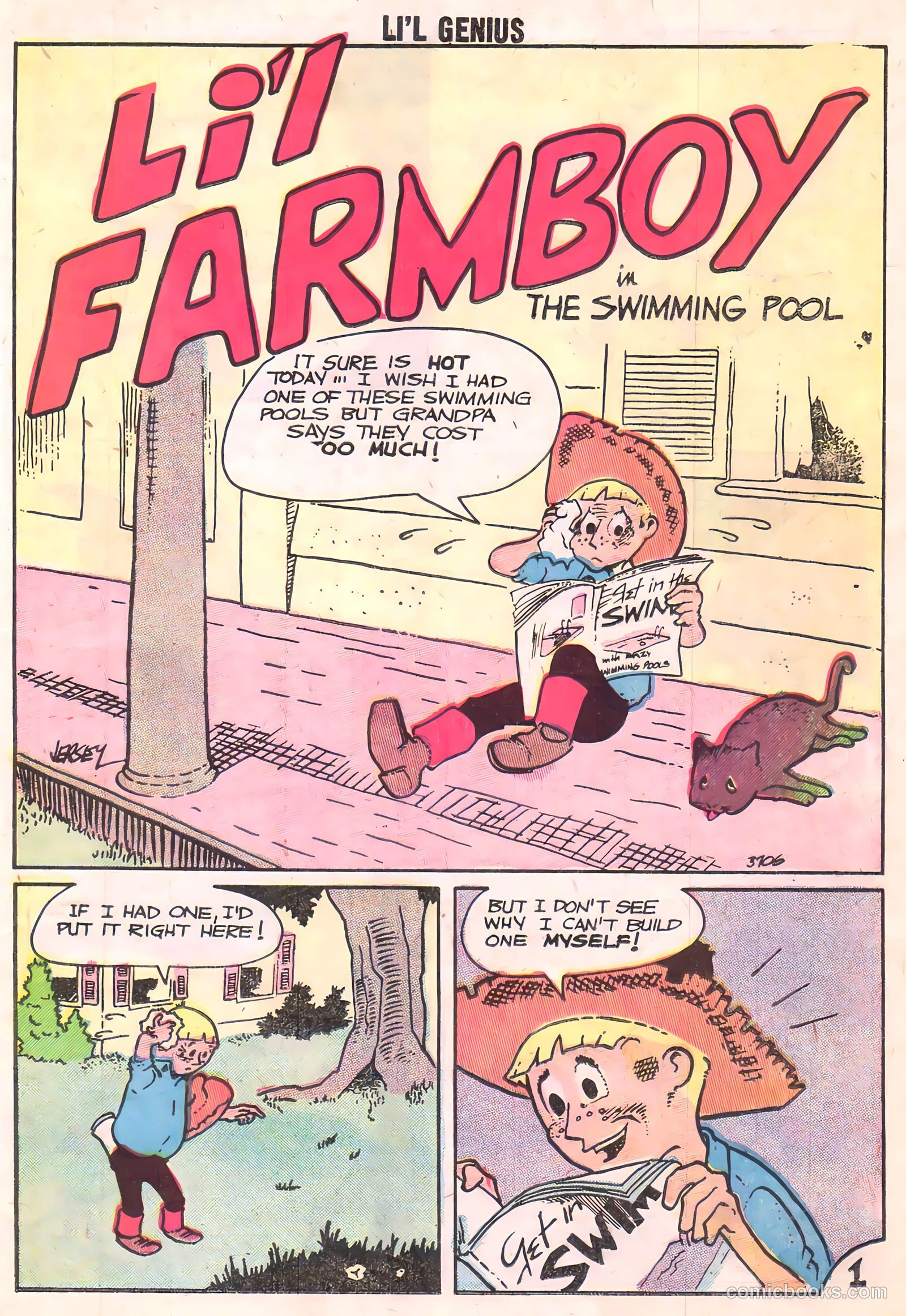 Li'l Genius #19 (1958) — page 23 of 36