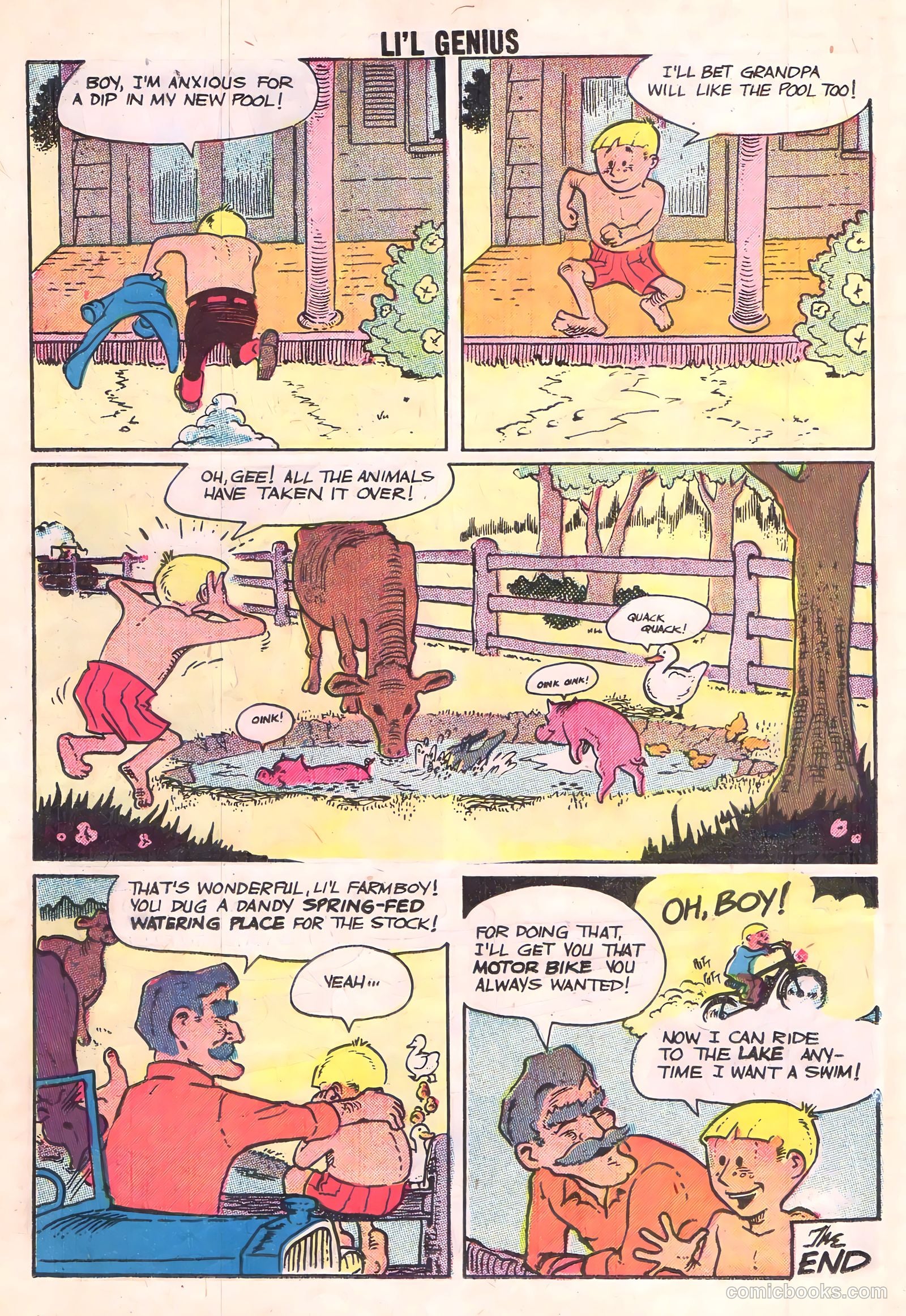 Li'l Genius #19 (1958) — page 26 of 36