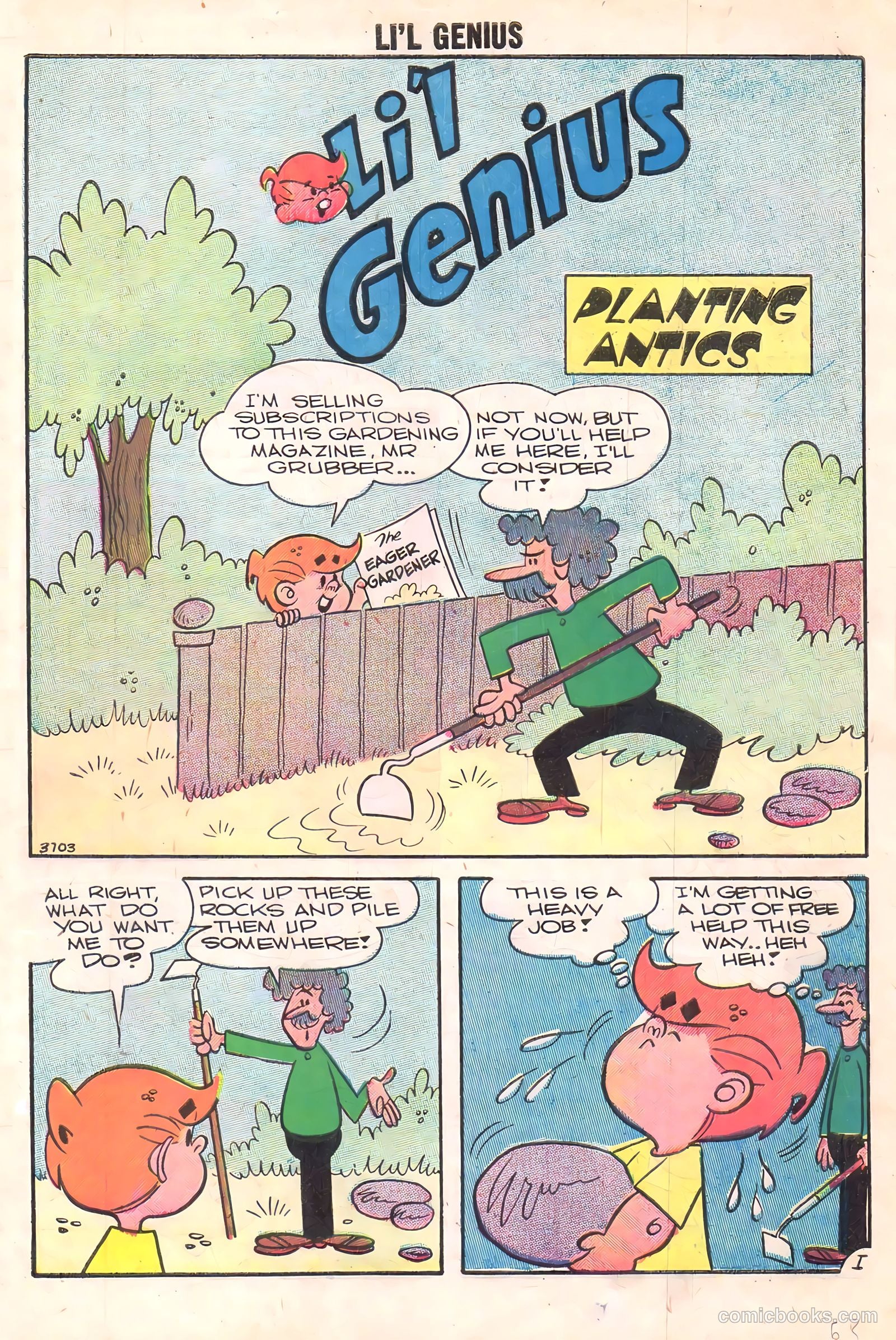 Li'l Genius #19 (1958) — page 27 of 36