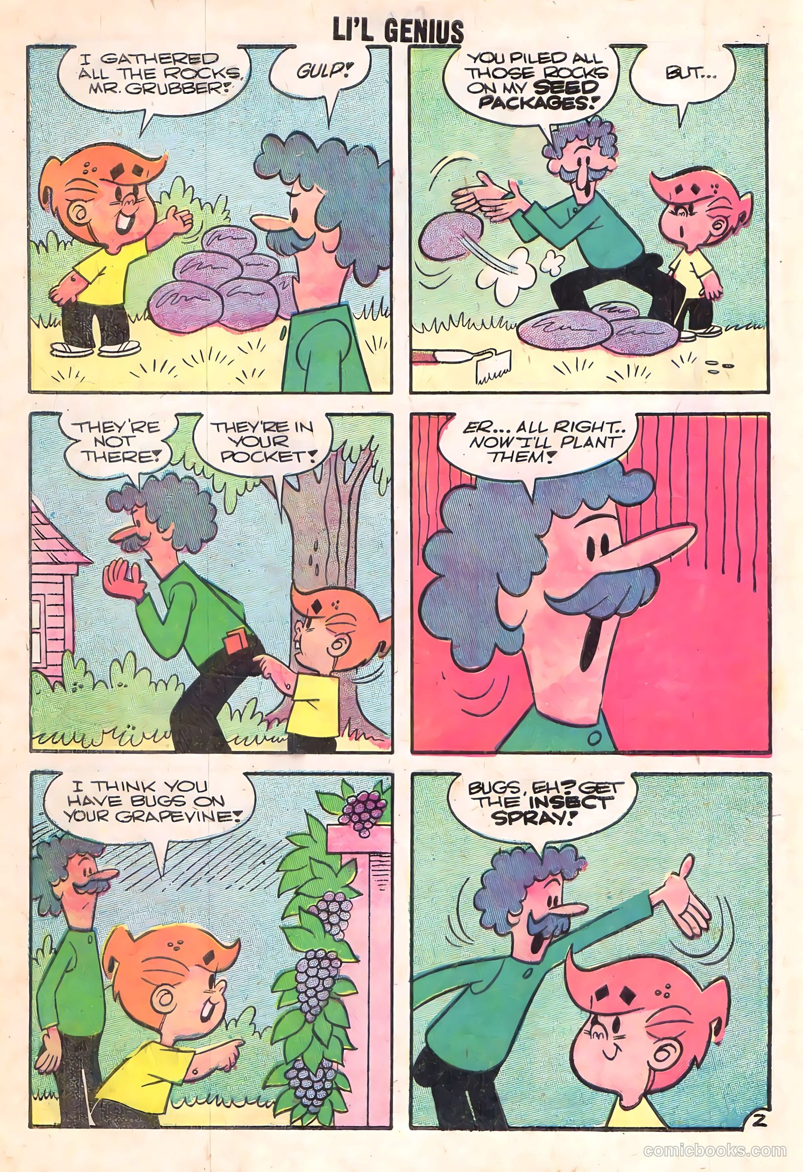 Li'l Genius #19 (1958) — page 28 of 36