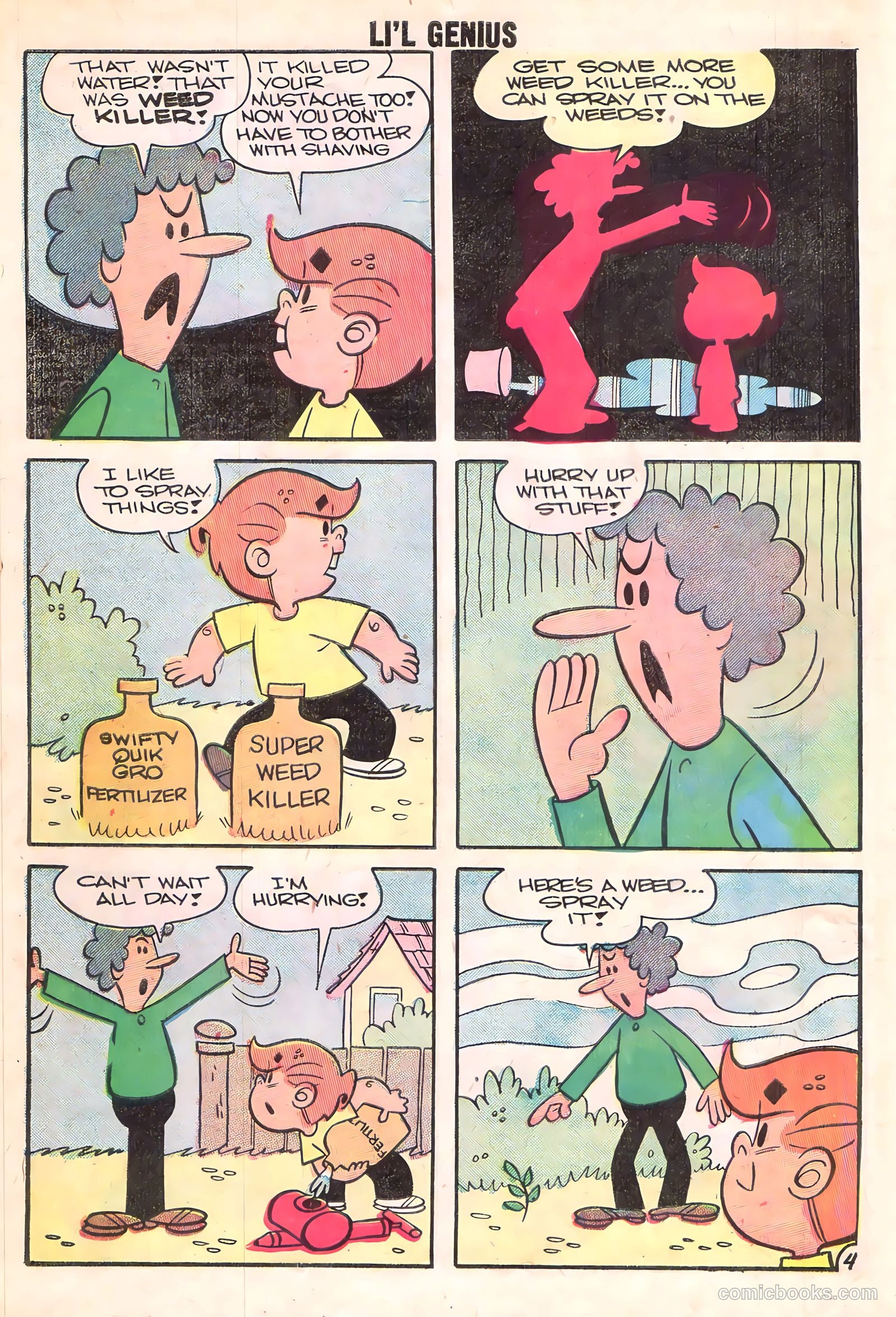Li'l Genius #19 (1958) — page 30 of 36