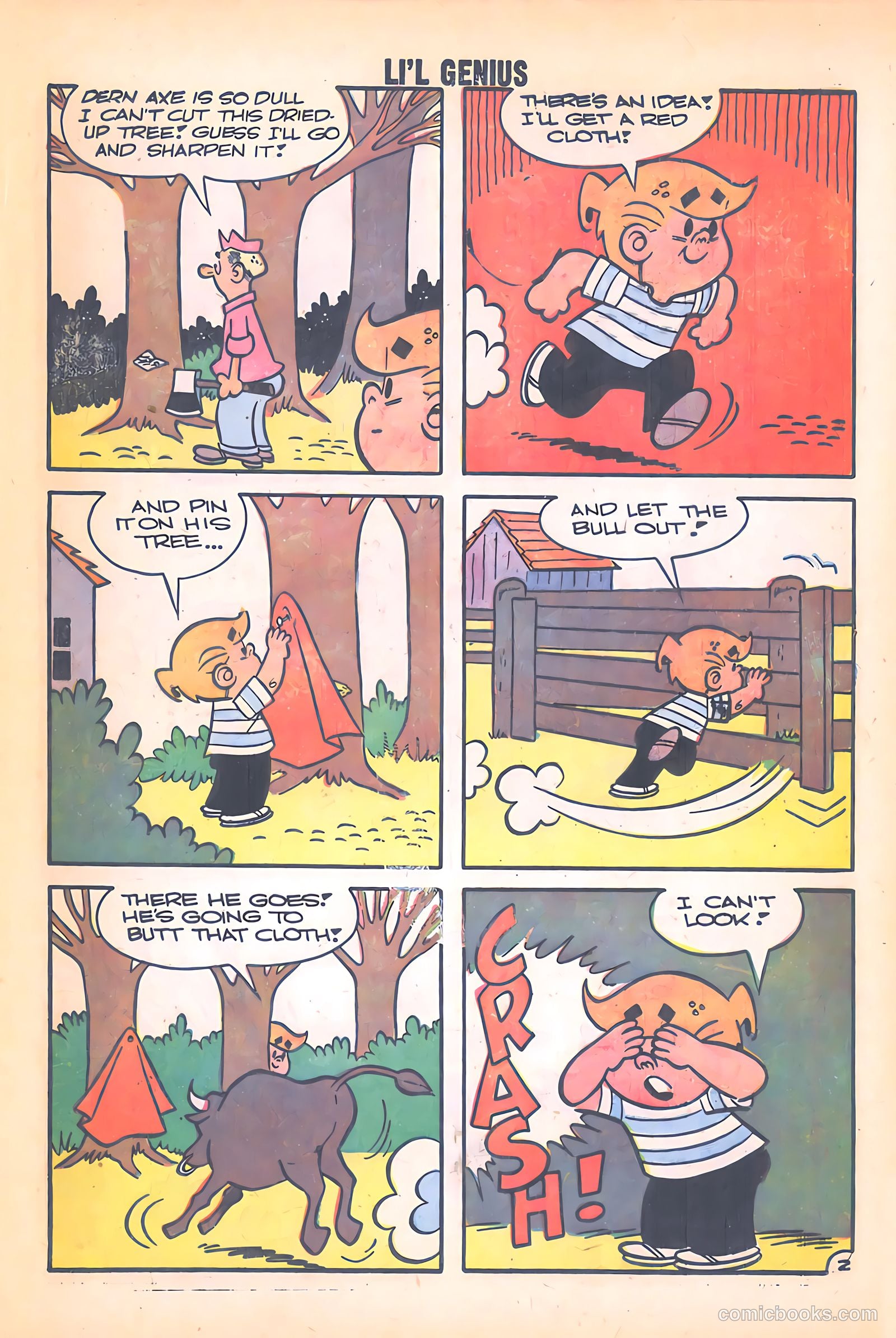 Li'l Genius #20 (1959) — page 13 of 36