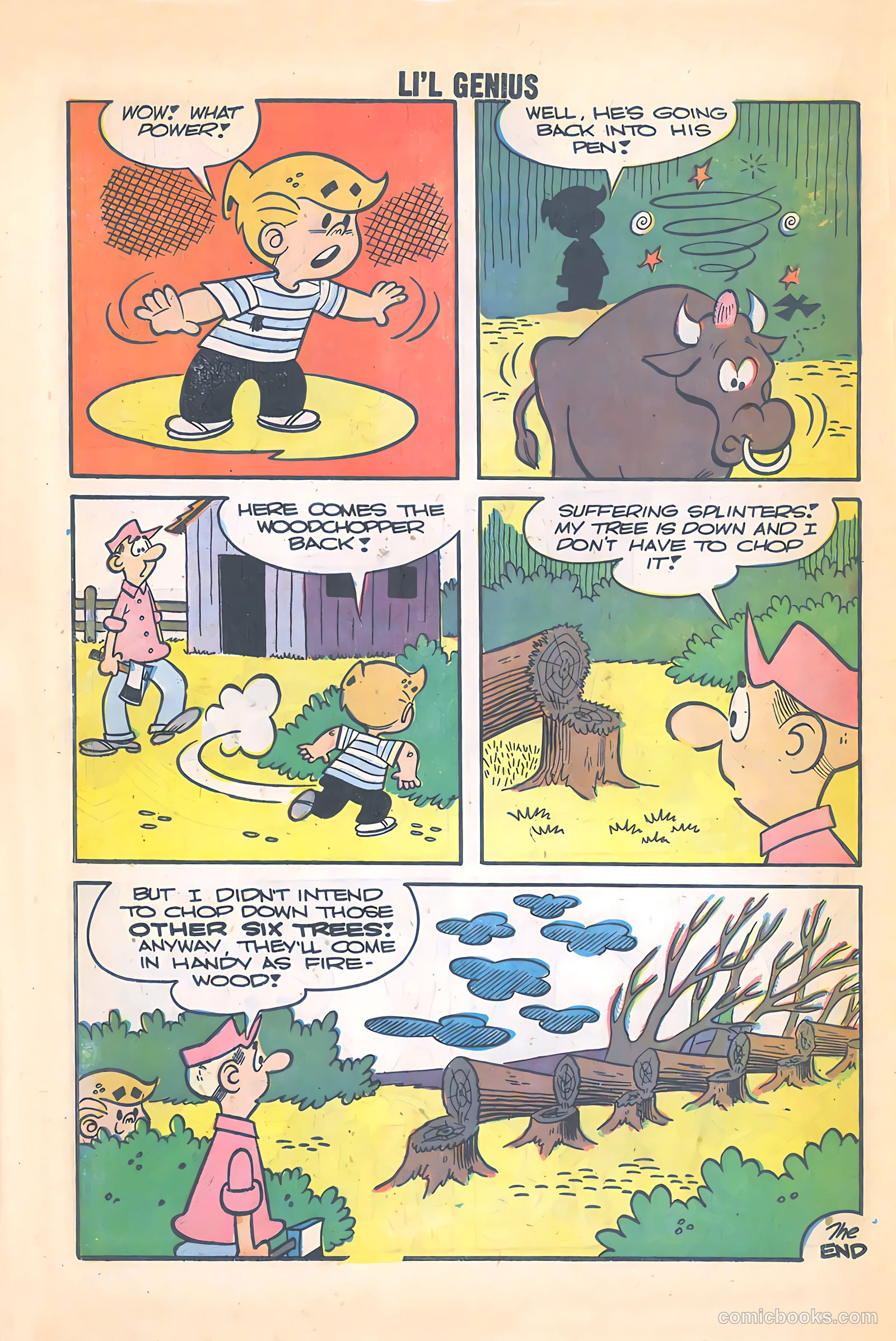 Li'l Genius #20 (1959) — page 14 of 36