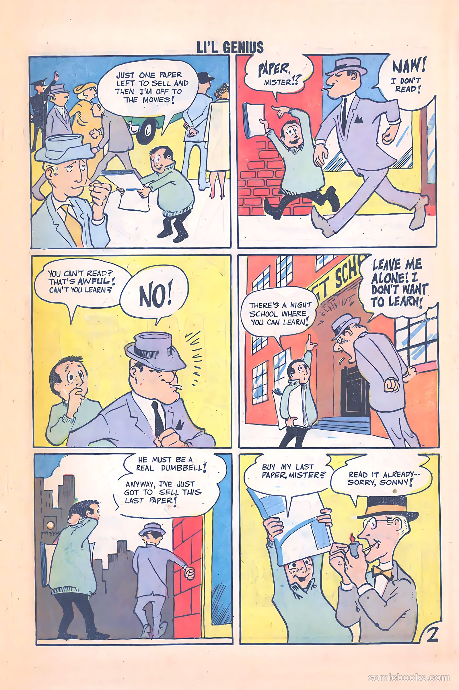 Li'l Genius #20 (1959) — page 23 of 36