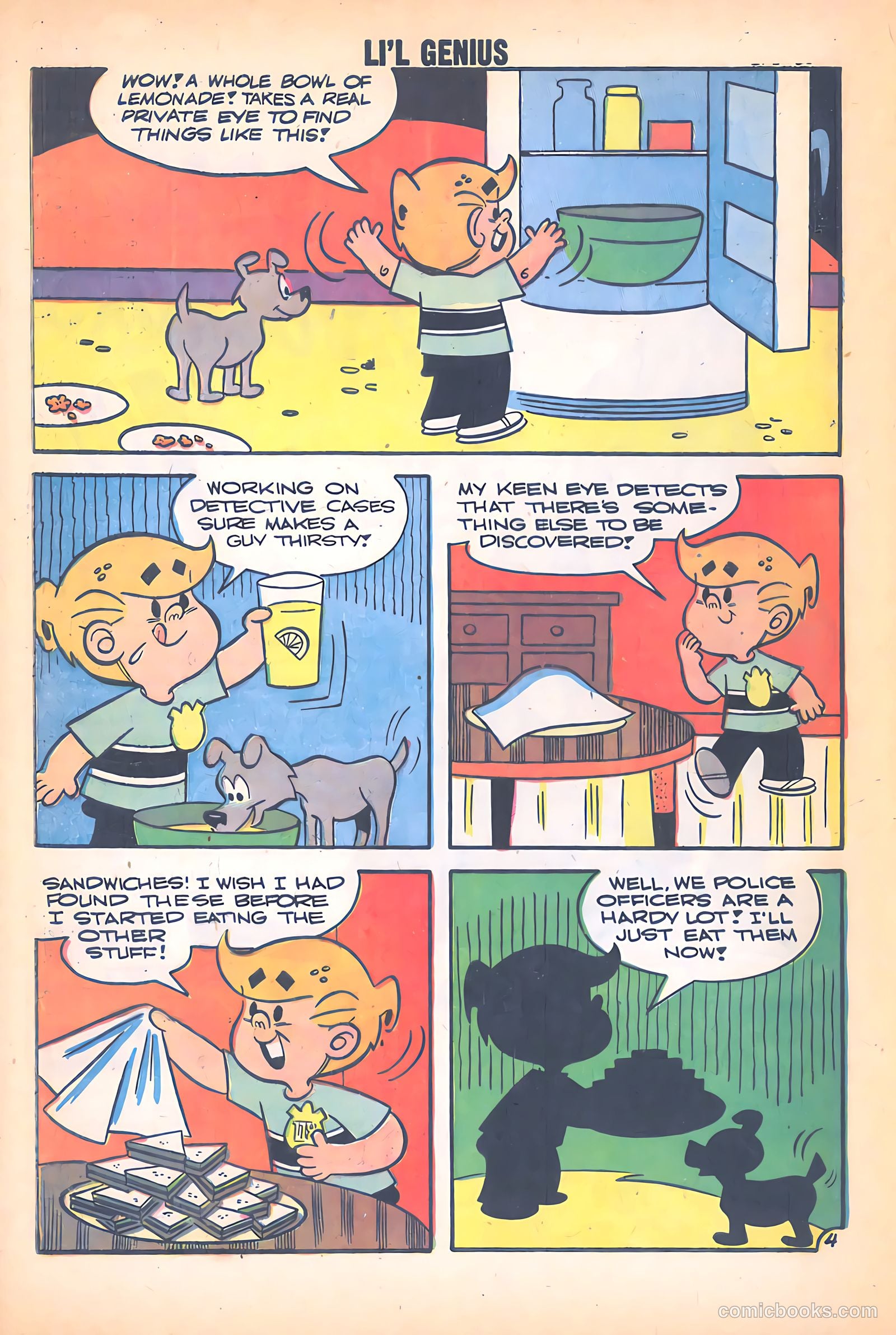 Li'l Genius #20 (1959) — page 32 of 36
