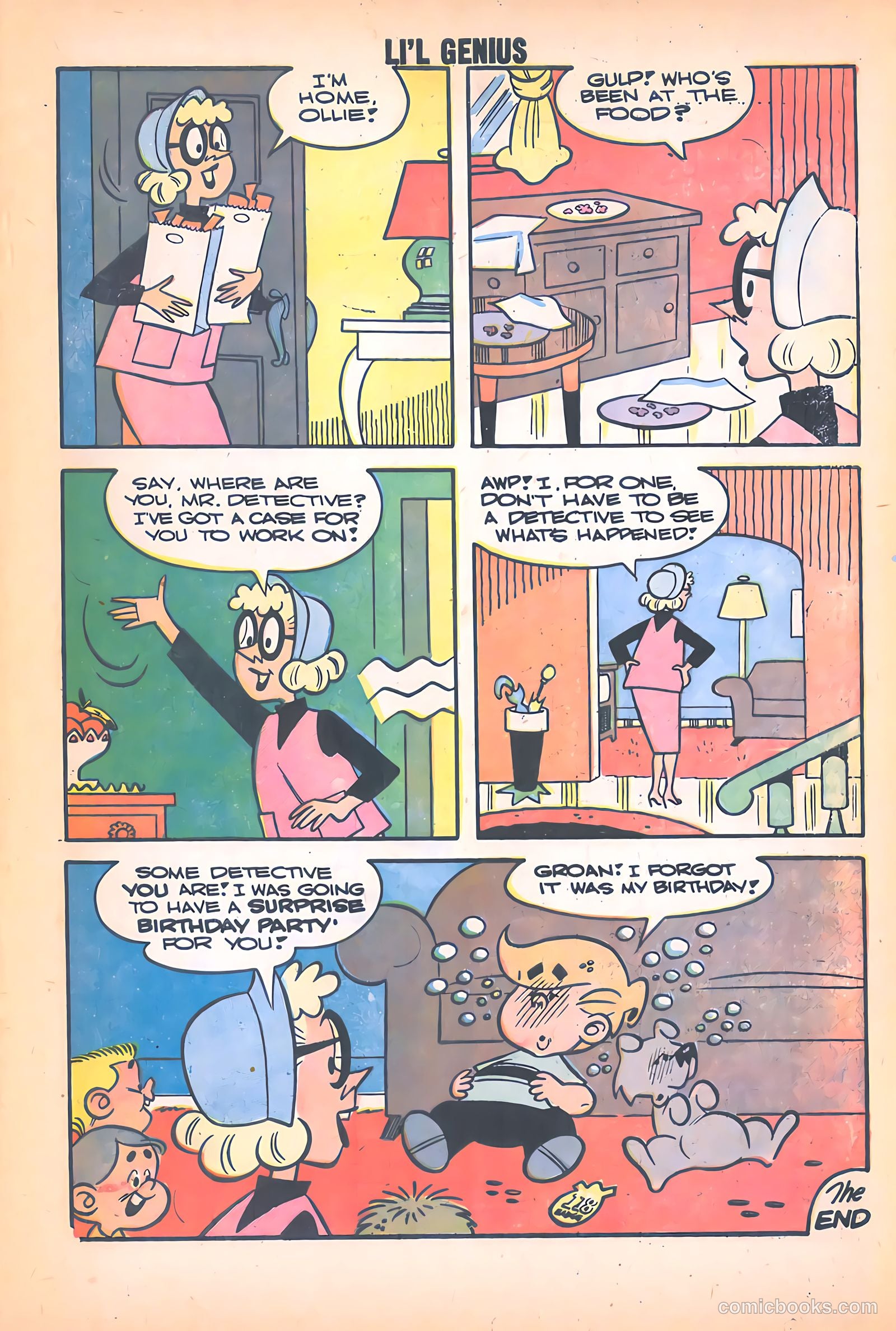 Li'l Genius #20 (1959) — page 33 of 36