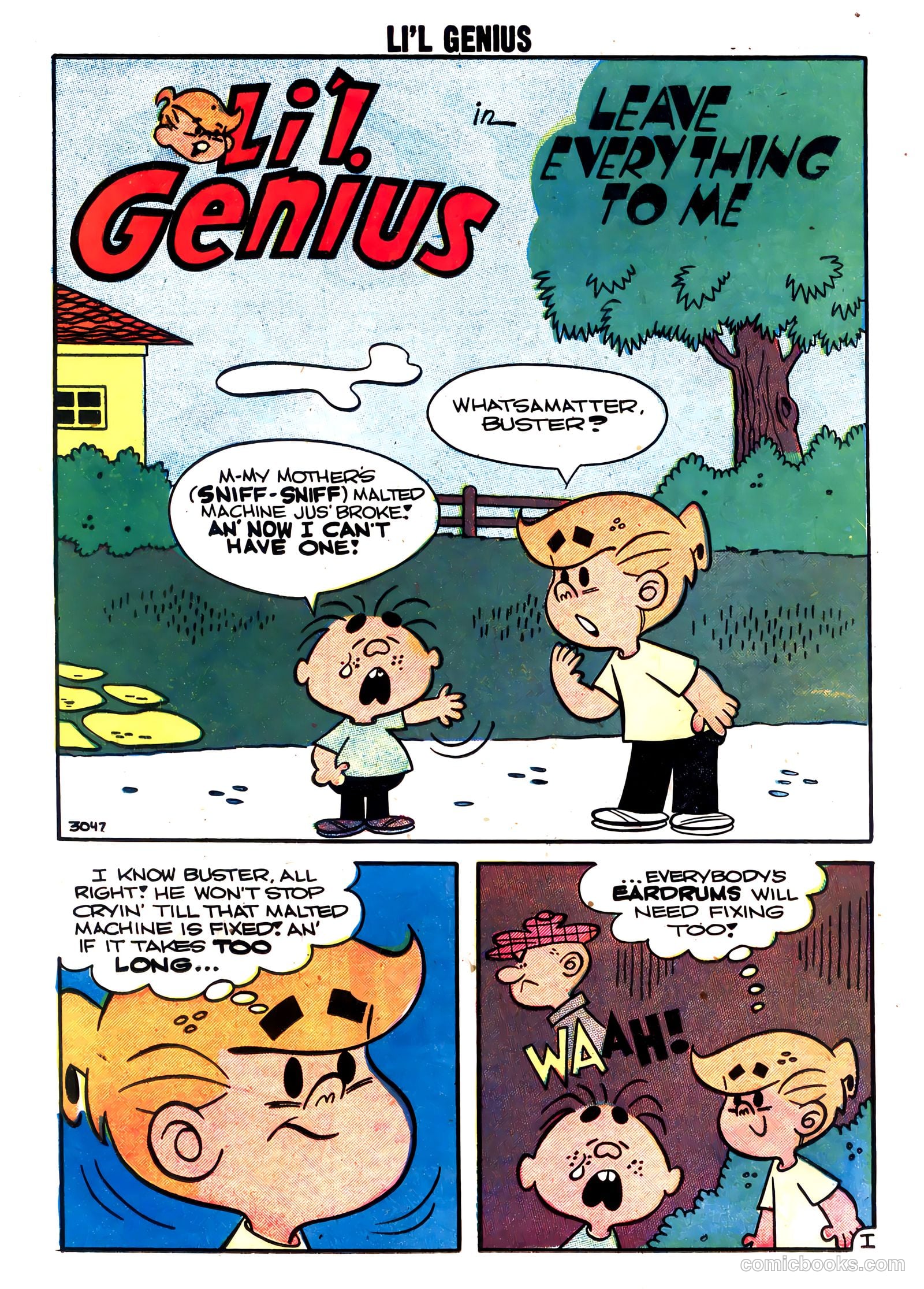 Li'l Genius #21 (1959) — page 12 of 36