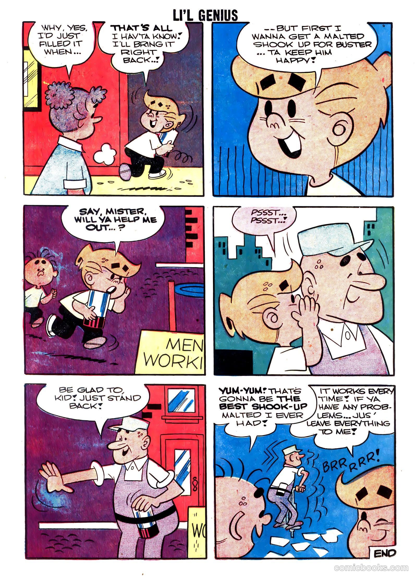 Li'l Genius #21 (1959) — page 14 of 36