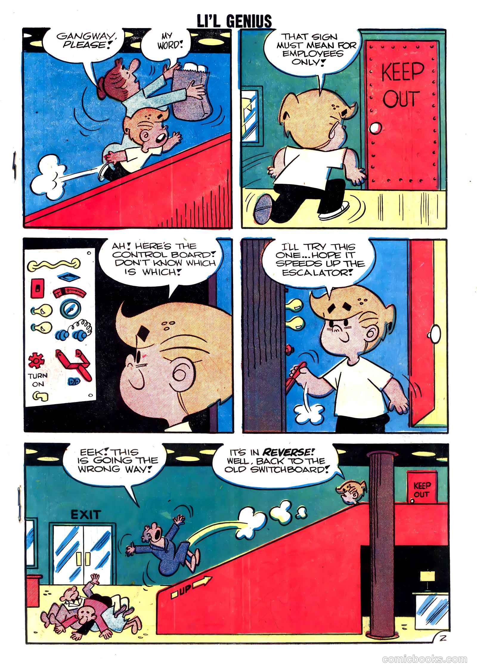 Li'l Genius #21 (1959) — page 19 of 36