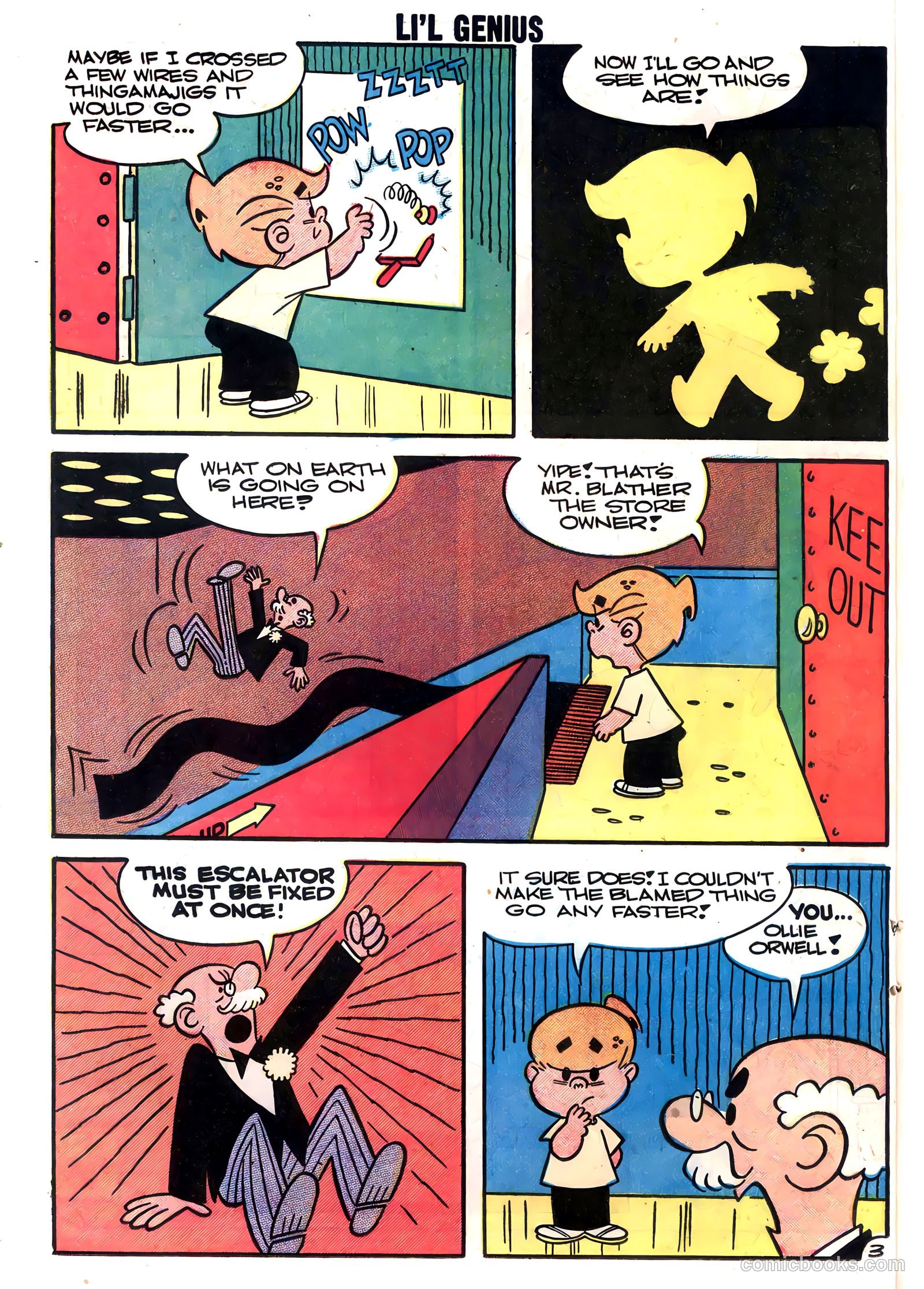 Li'l Genius #21 (1959) — page 20 of 36