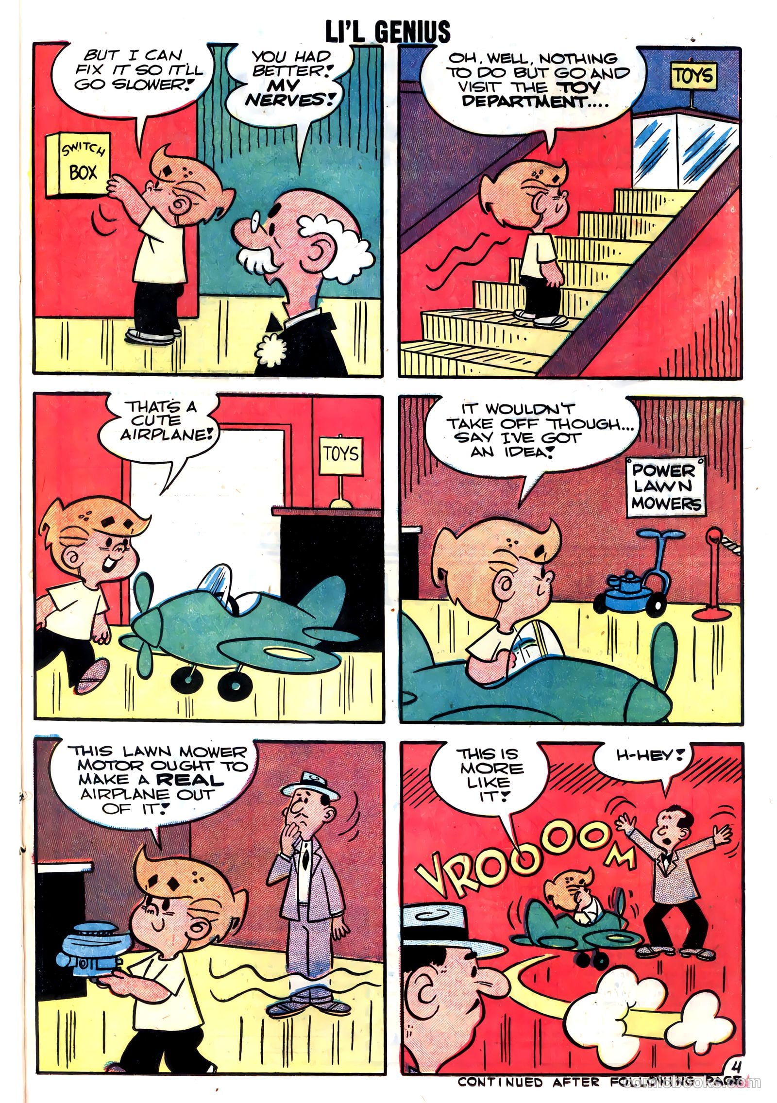 Li'l Genius #21 (1959) — page 21 of 36