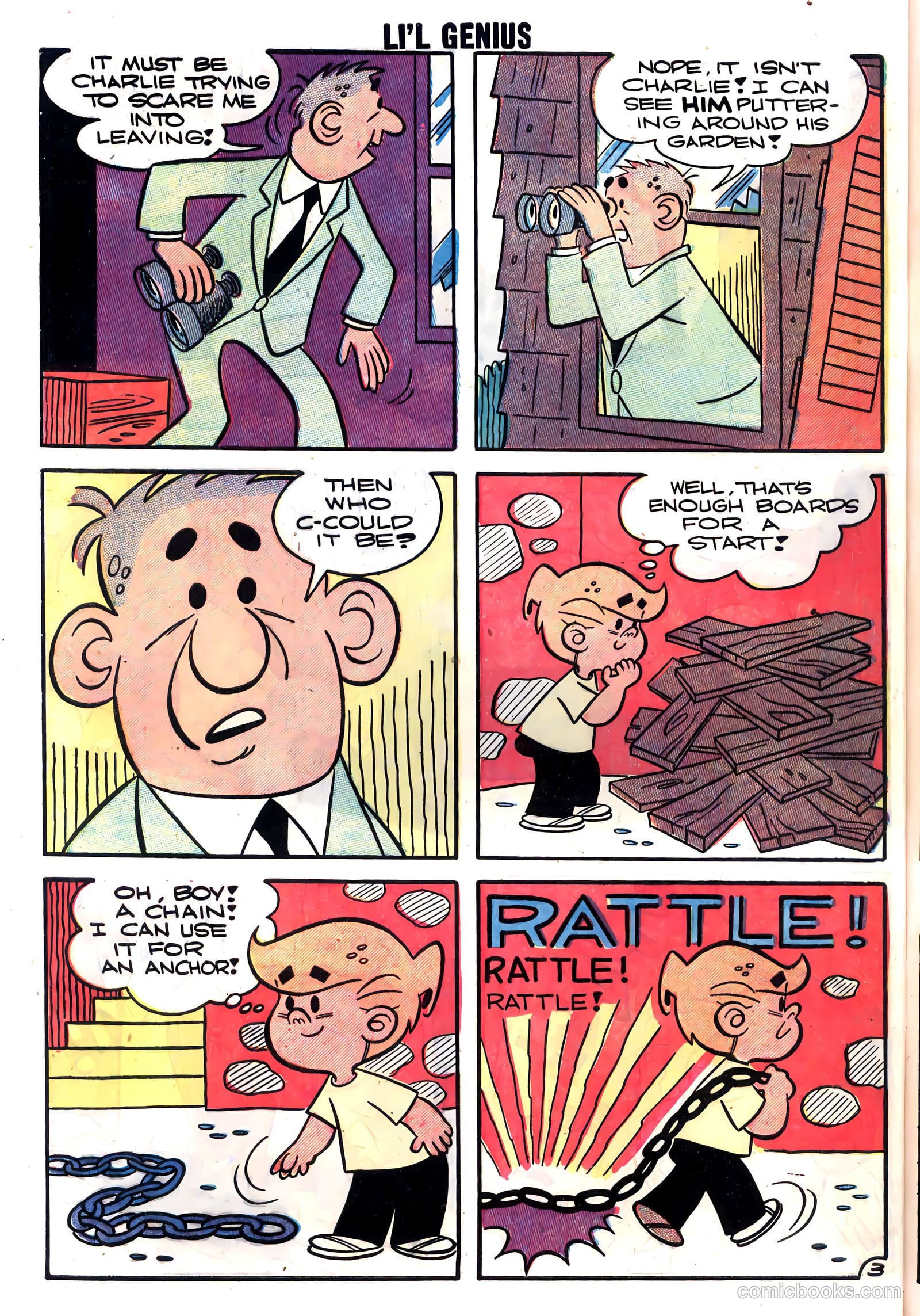 Li'l Genius #21 (1959) — page 28 of 36