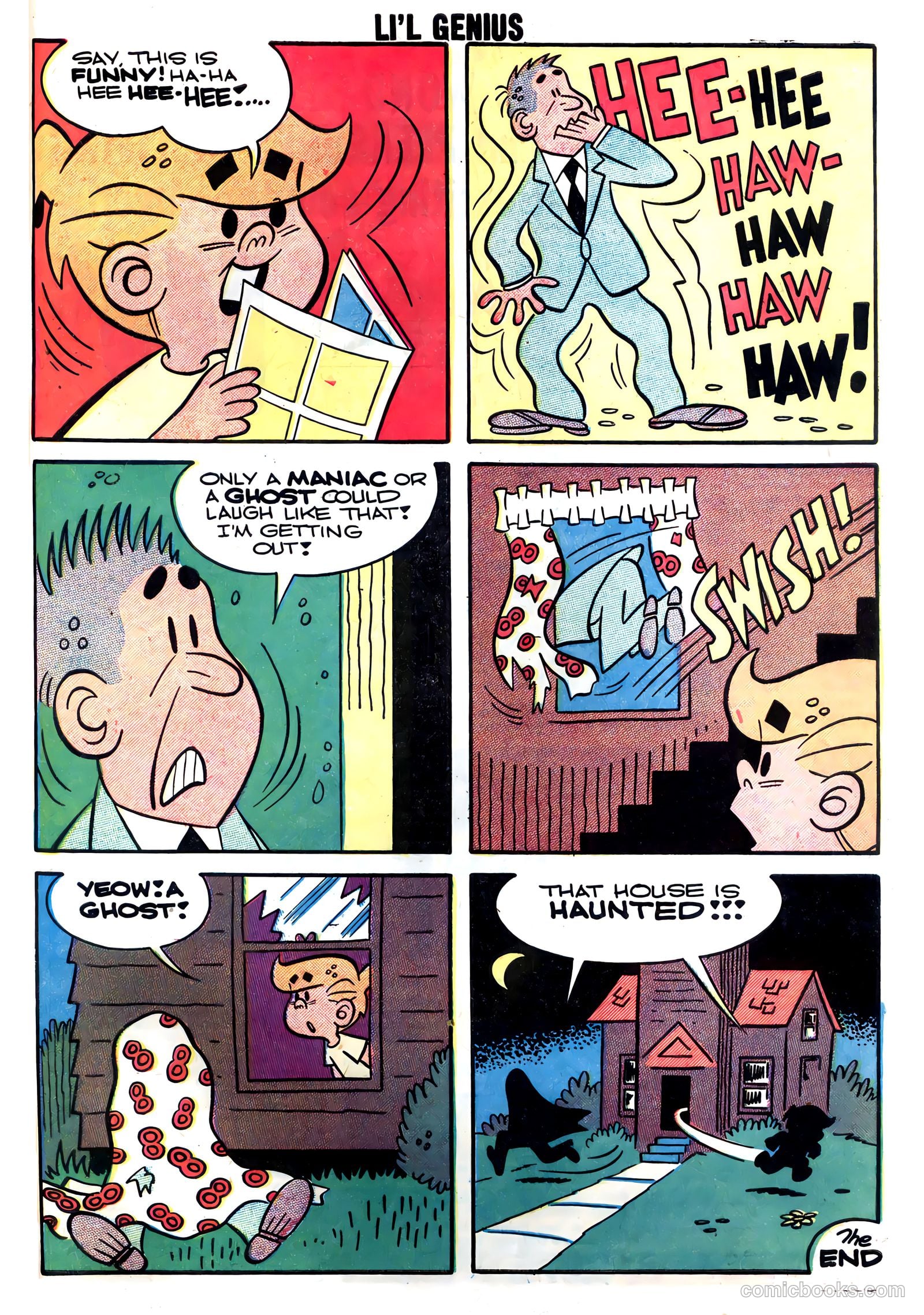 Li'l Genius #21 (1959) — page 33 of 36