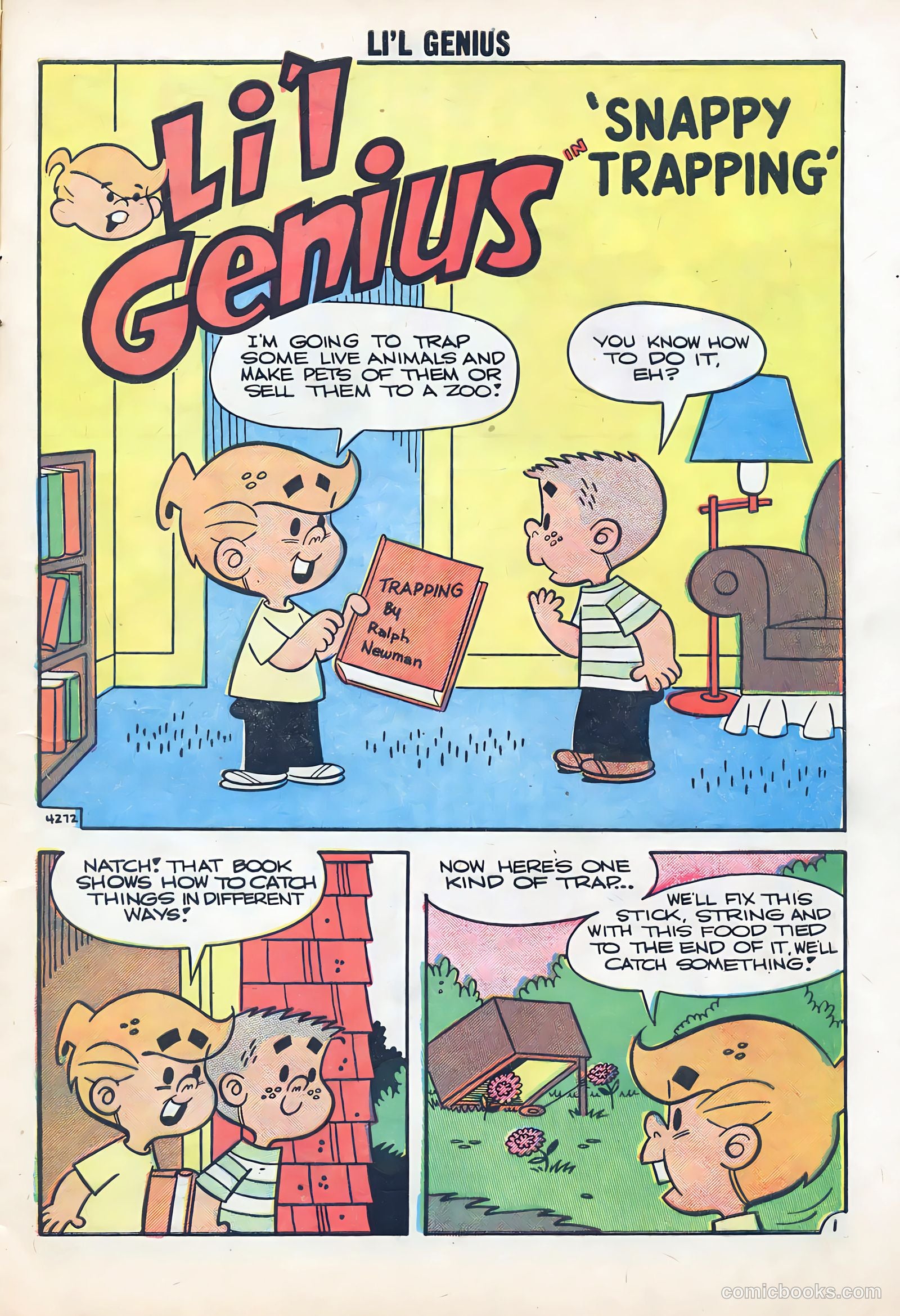 Li'l Genius #22 (1959) — page 9 of 36