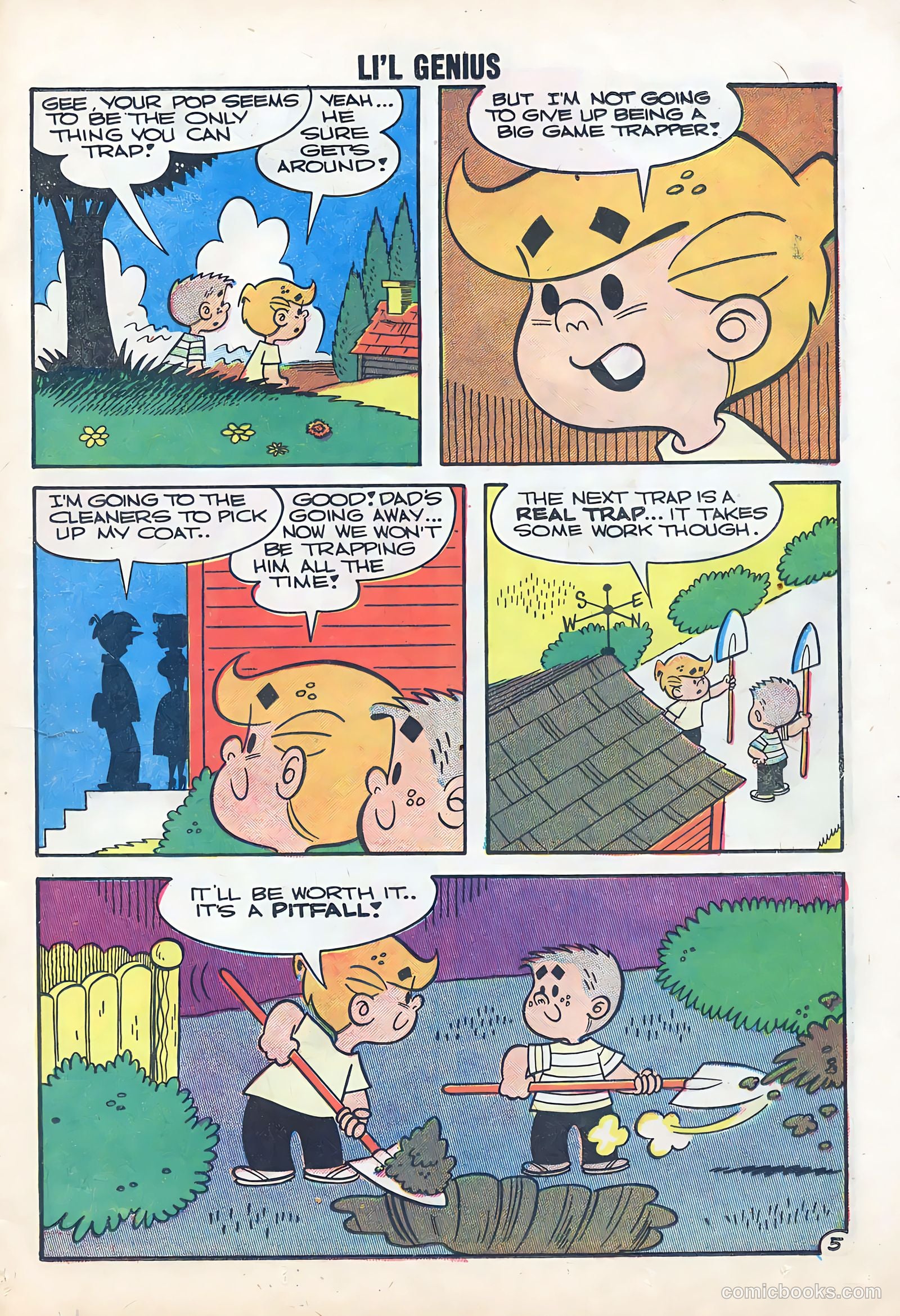 Li'l Genius #22 (1959) — page 13 of 36