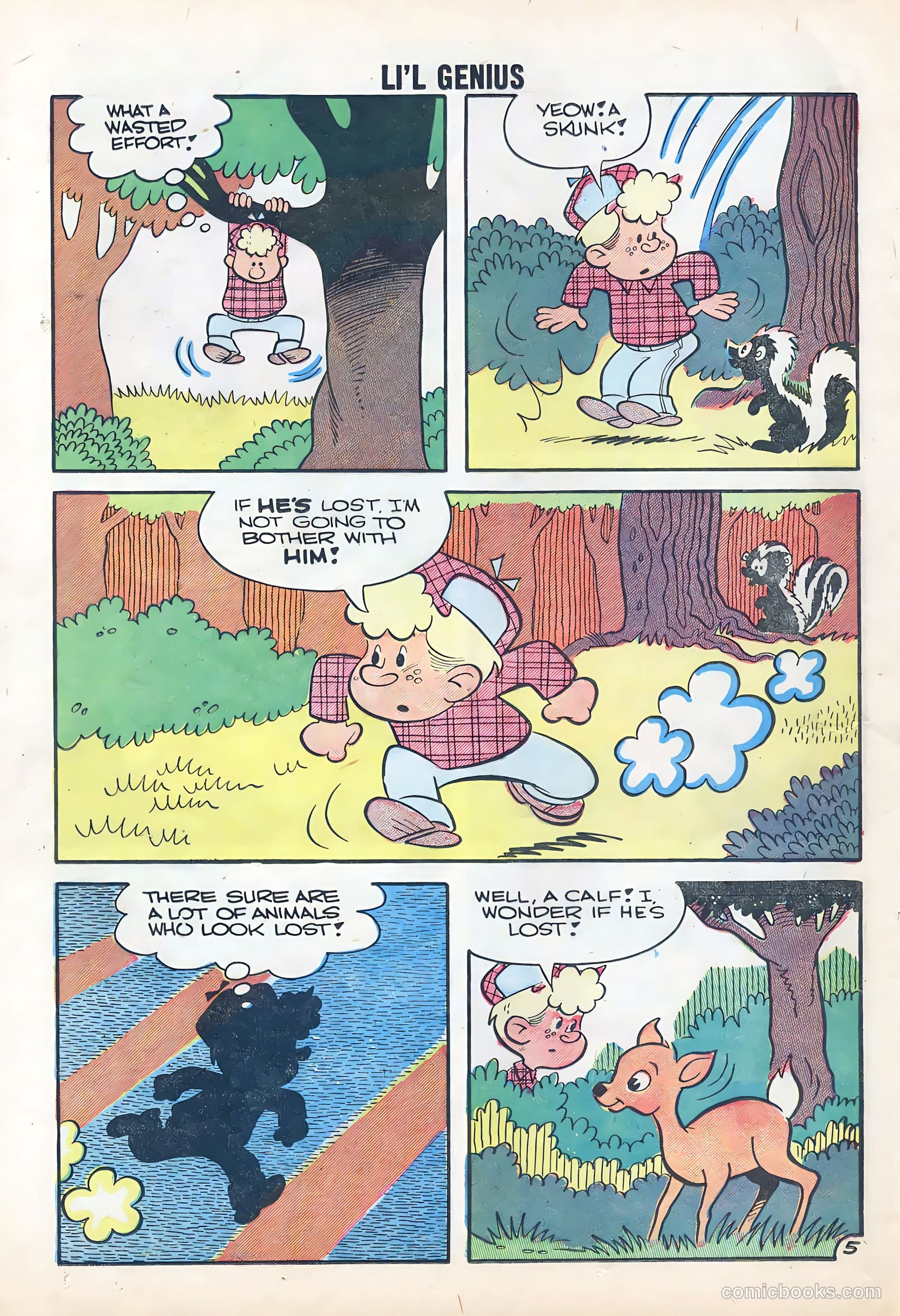 Li'l Genius #22 (1959) — page 24 of 36