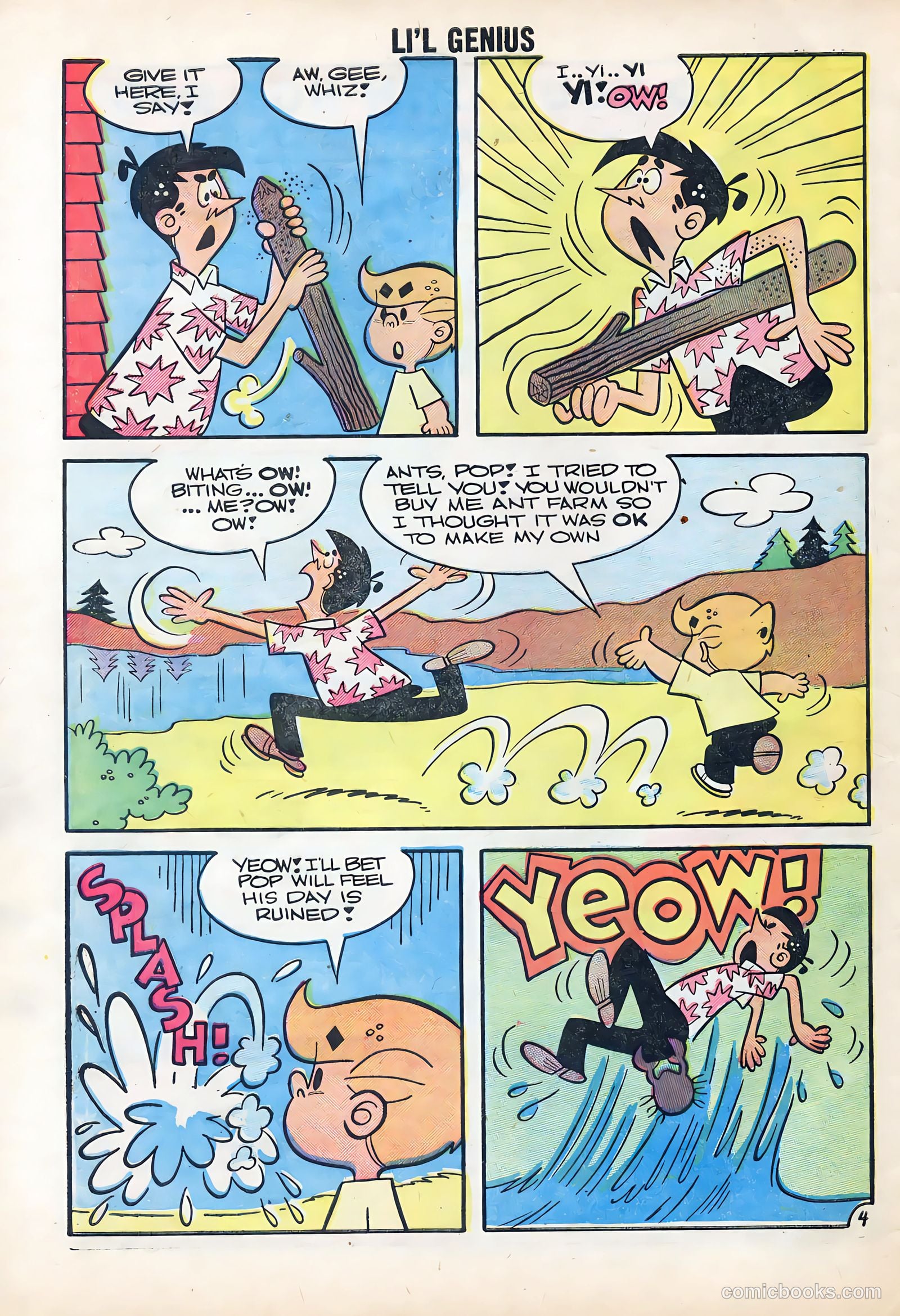 Li'l Genius #22 (1959) — page 32 of 36